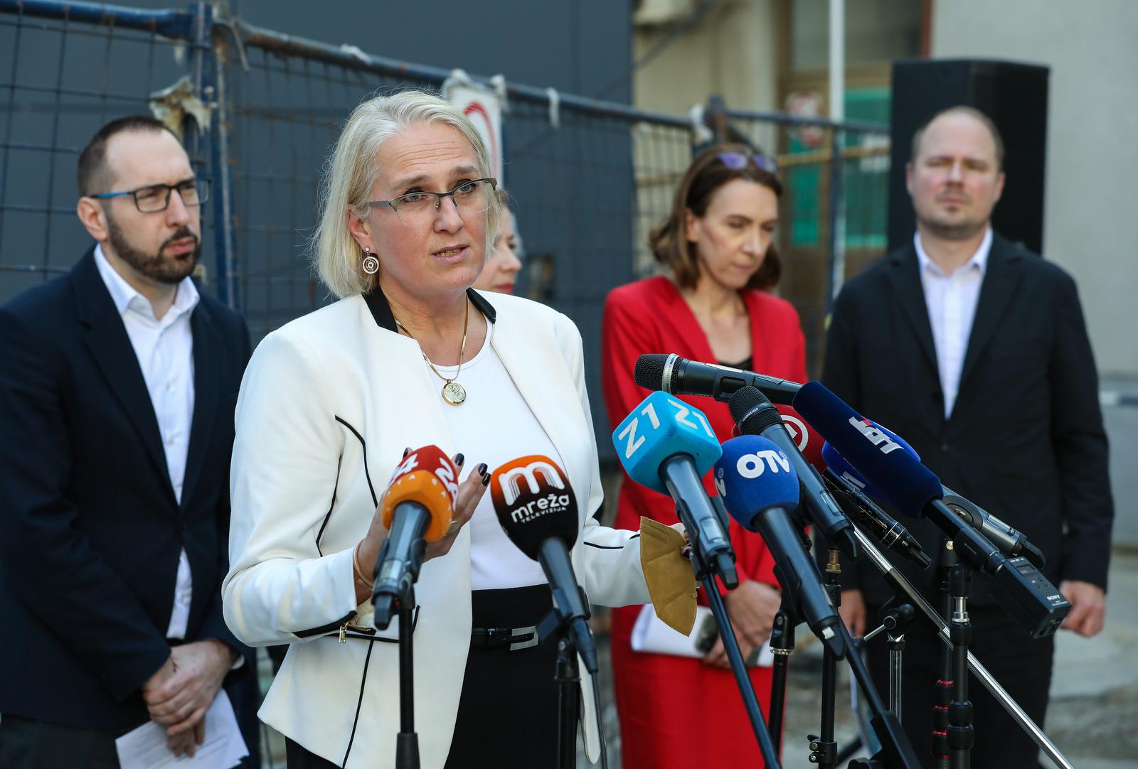 Tomašević obišao gradilište budućeg Zavoda za mikrobiologiju Kliničke bolnice Sveti duh