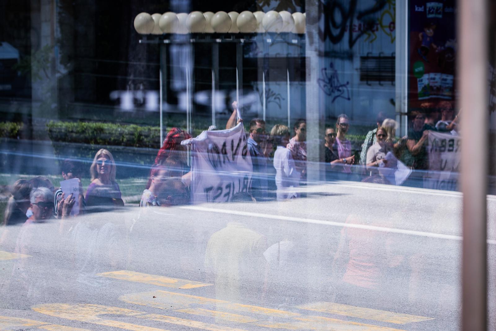 Štrajk djelatnika Županijskog i Trgovačkog suda u Splitu