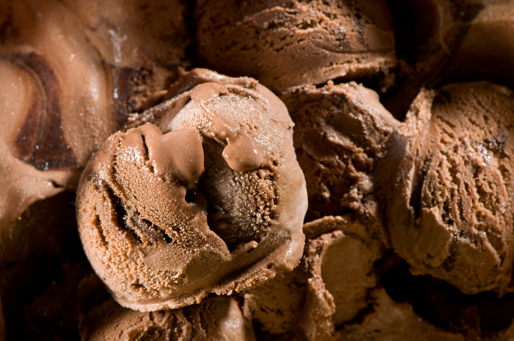 Chocolate,Ice,Cream,Close-up