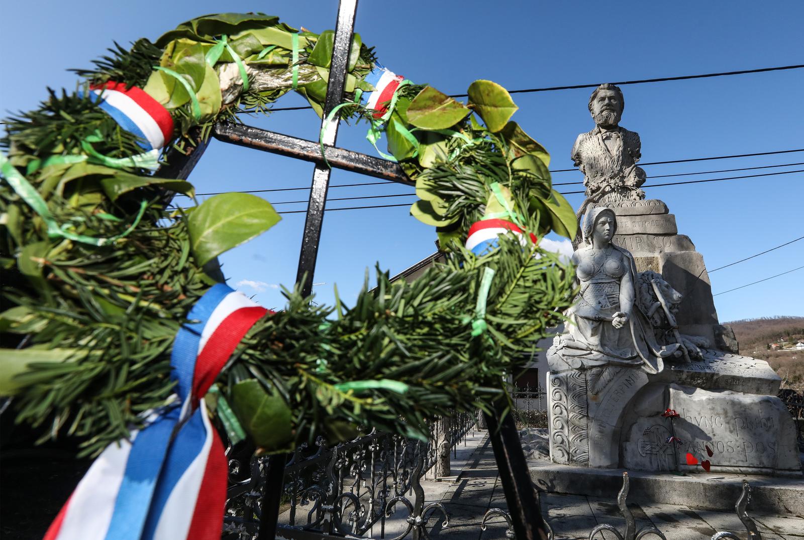 Zagreb: Položeni vijenci povodom obljetnice smrti Ante Starčevića