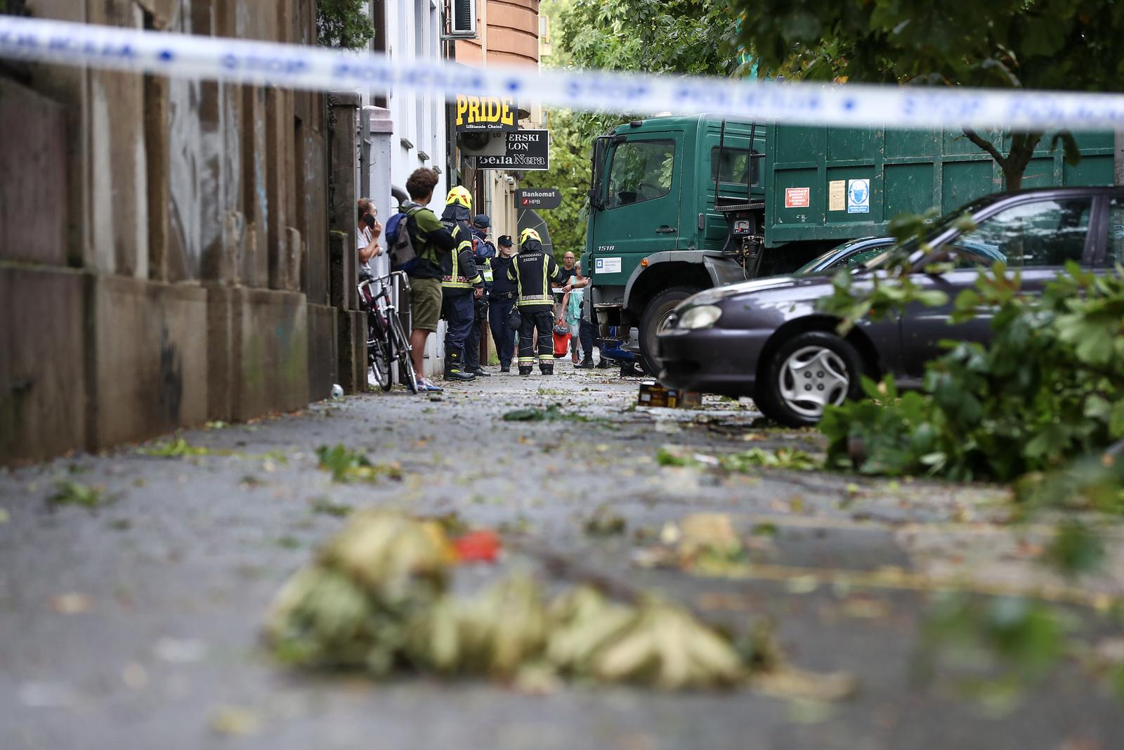 Posljedice novog nevremena koje je pogodilo Zagreb