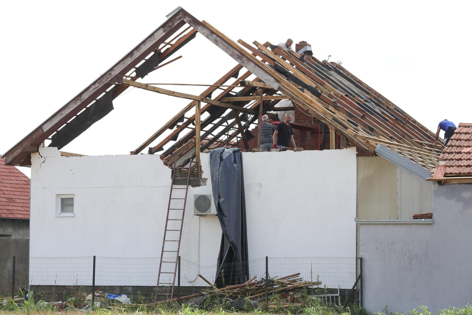 Posljedice nevremena u Otoku i okolnim selima