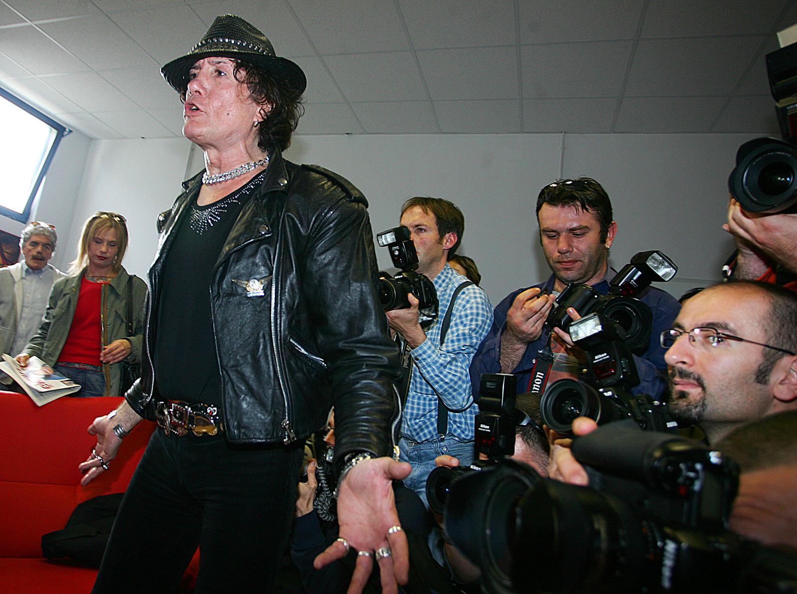 ARHIVA - Zagreb: Bijelo dugme na snimanju RTL-ove emisije "Retromanija", 2005.