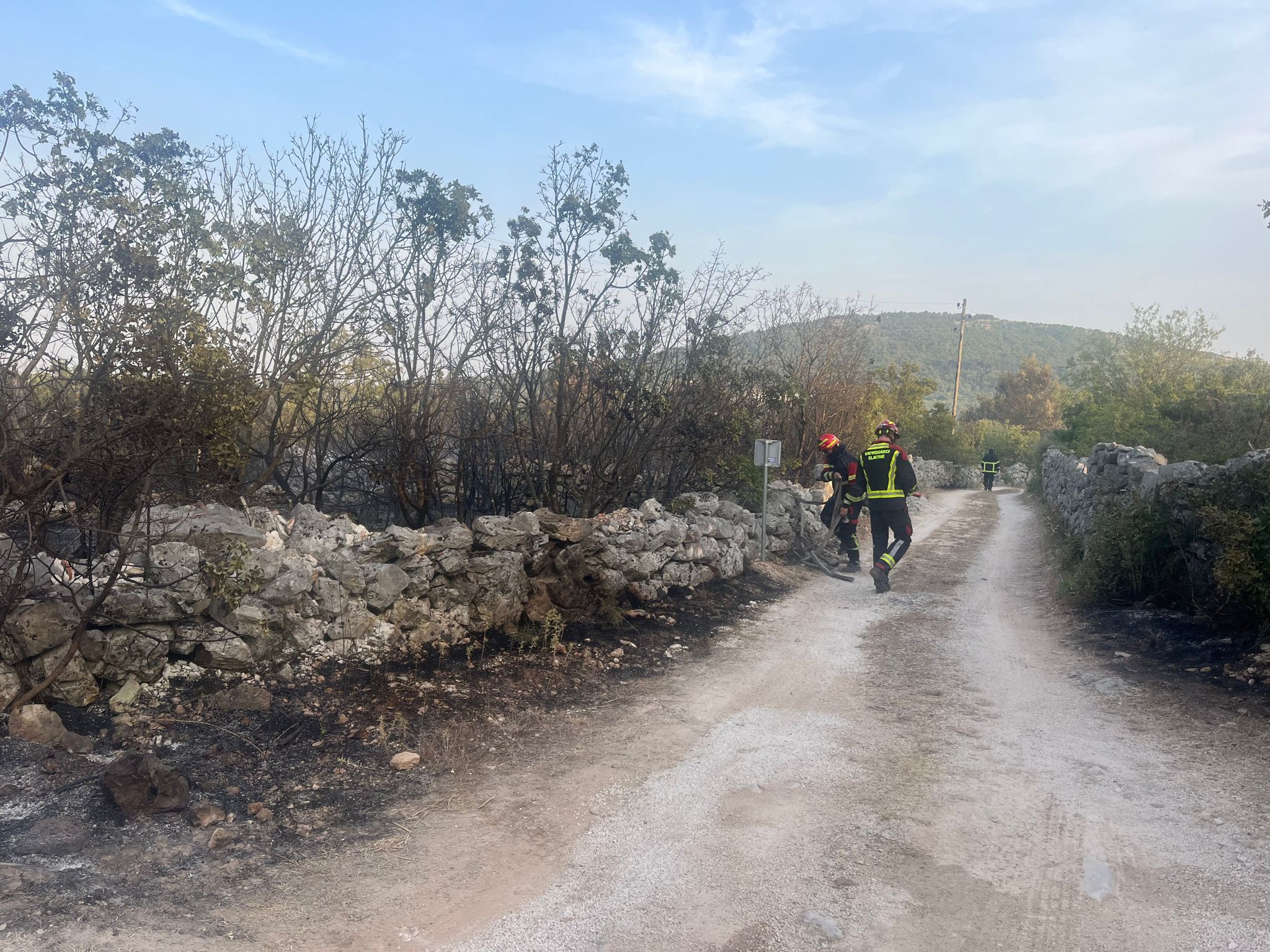 požarište Seget Gornji Trogir požar
