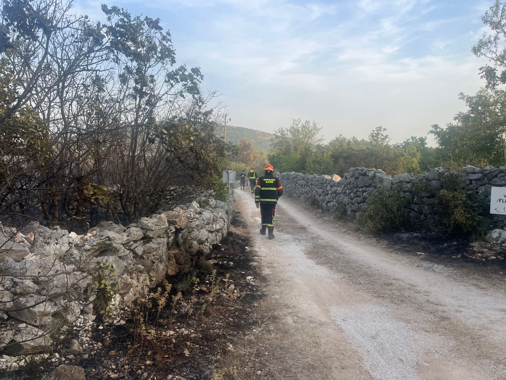 požarište Seget Gornji Trogir požar