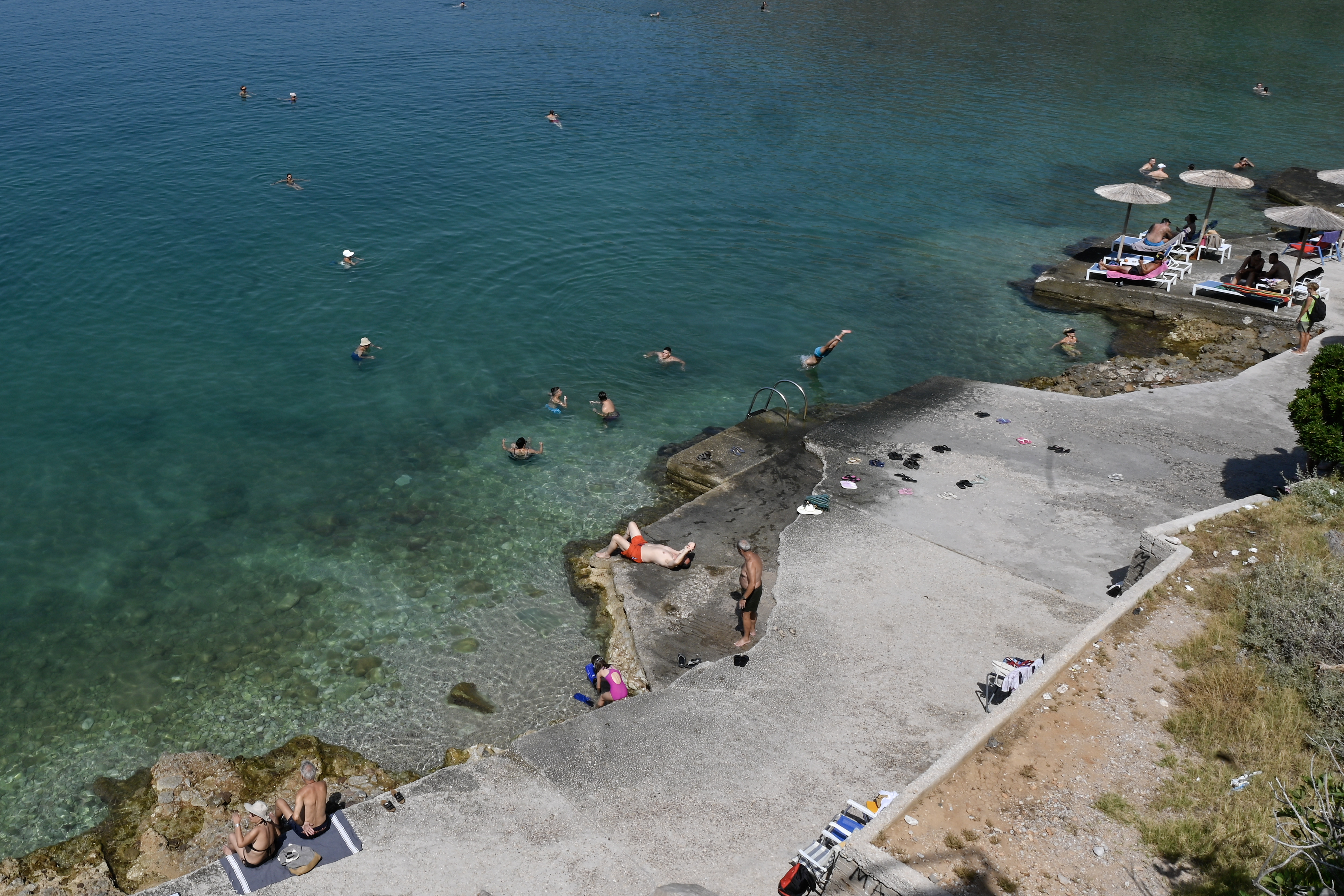 gečka plaža ljeto turizam