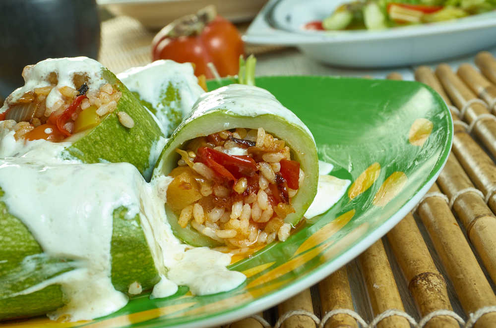 Gemista, grčke punjene tikvice