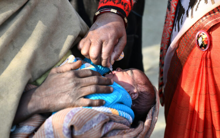 beba, dijete, Beawar,,Rajasthan,,India,,Feb.,01,,2021:,An,Anganwadi,Health,Worker