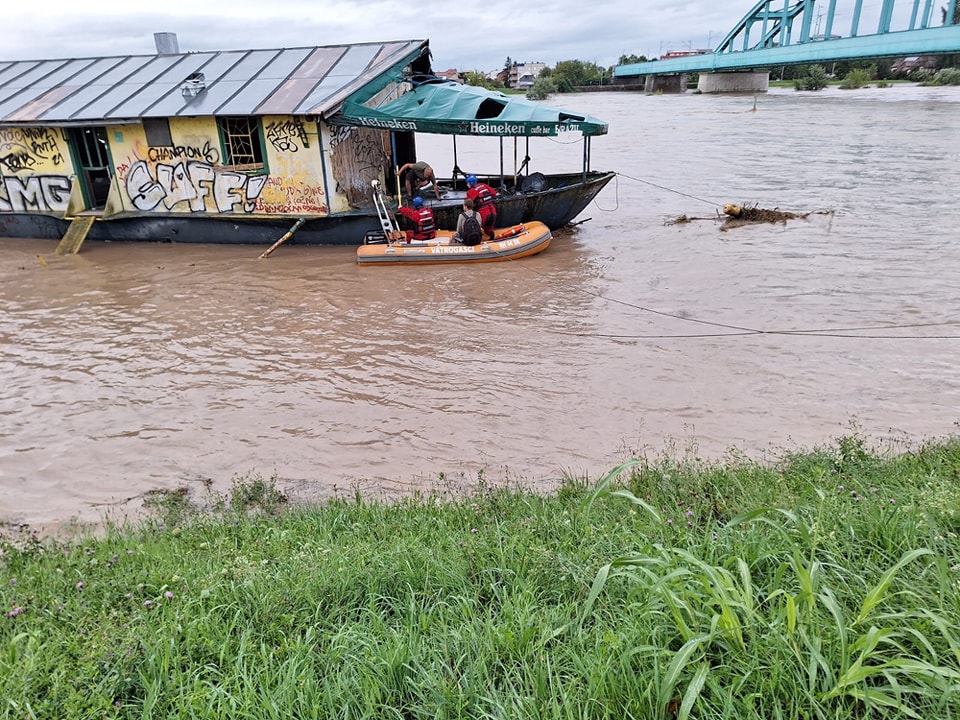 poplava, splav, sava