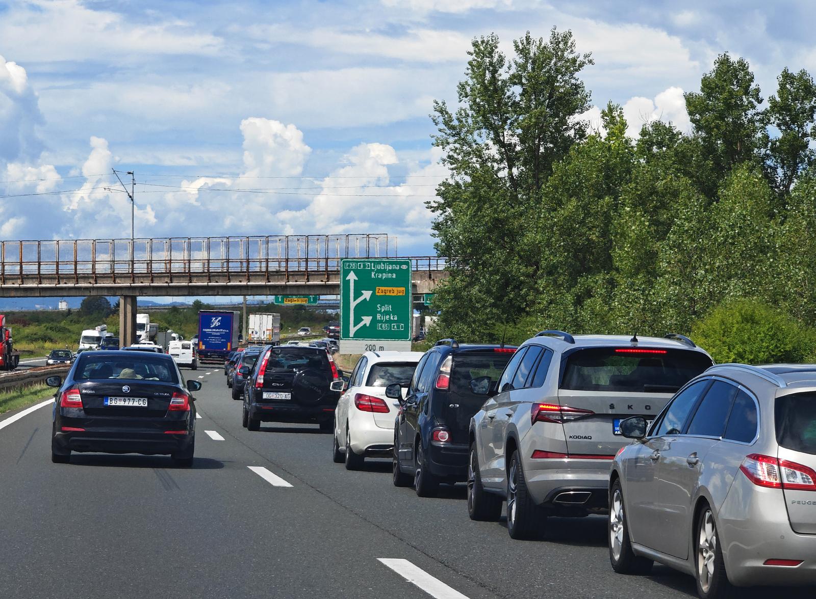 Gužva na zagrebačkoj obilaznici