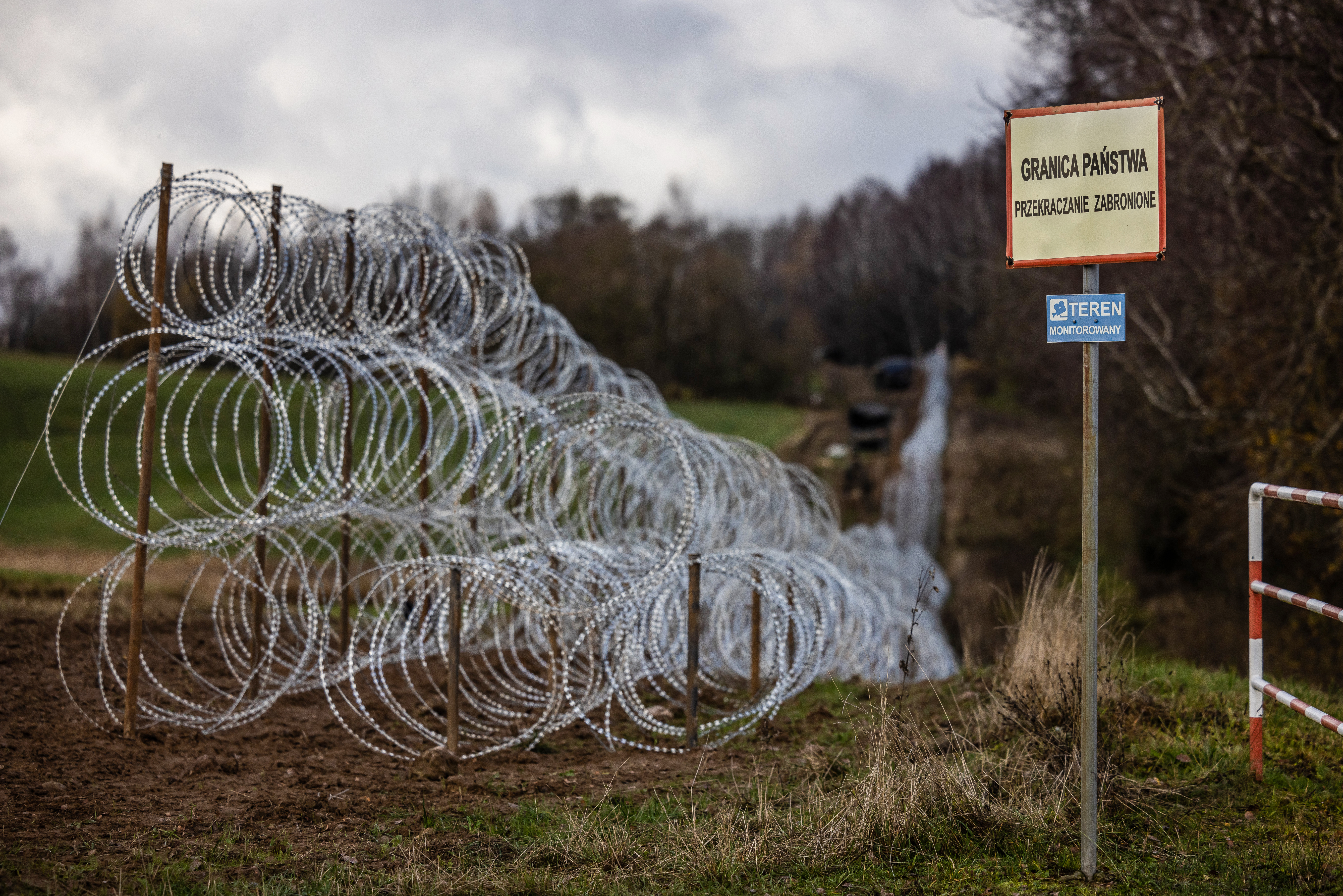 POLAND-RUSSIA-BORDER-FENCE-EU-UKRAINE-CONFLICT-DEFENCE