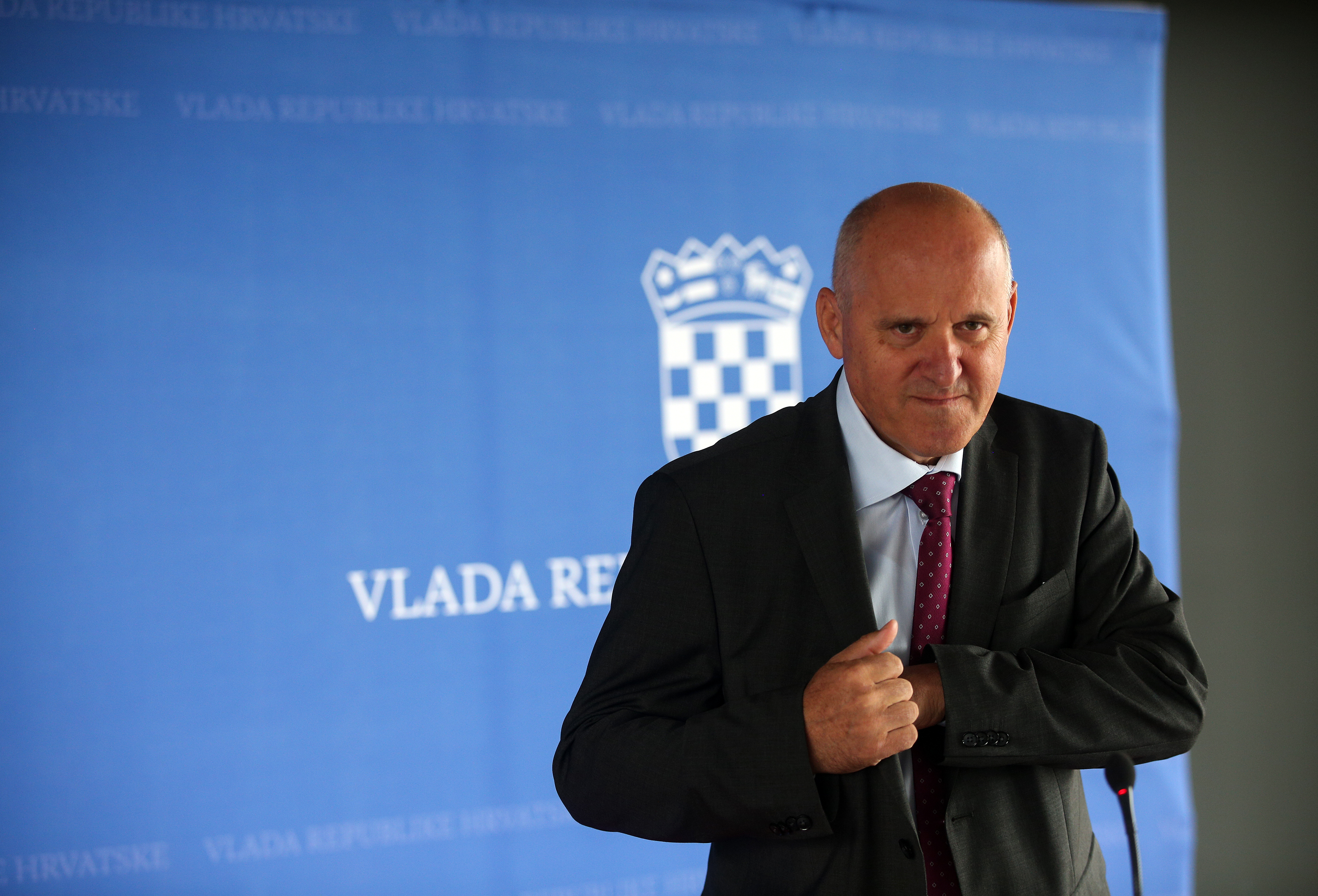 Zagreb: Konferencija za medije ministra Branka Bačića