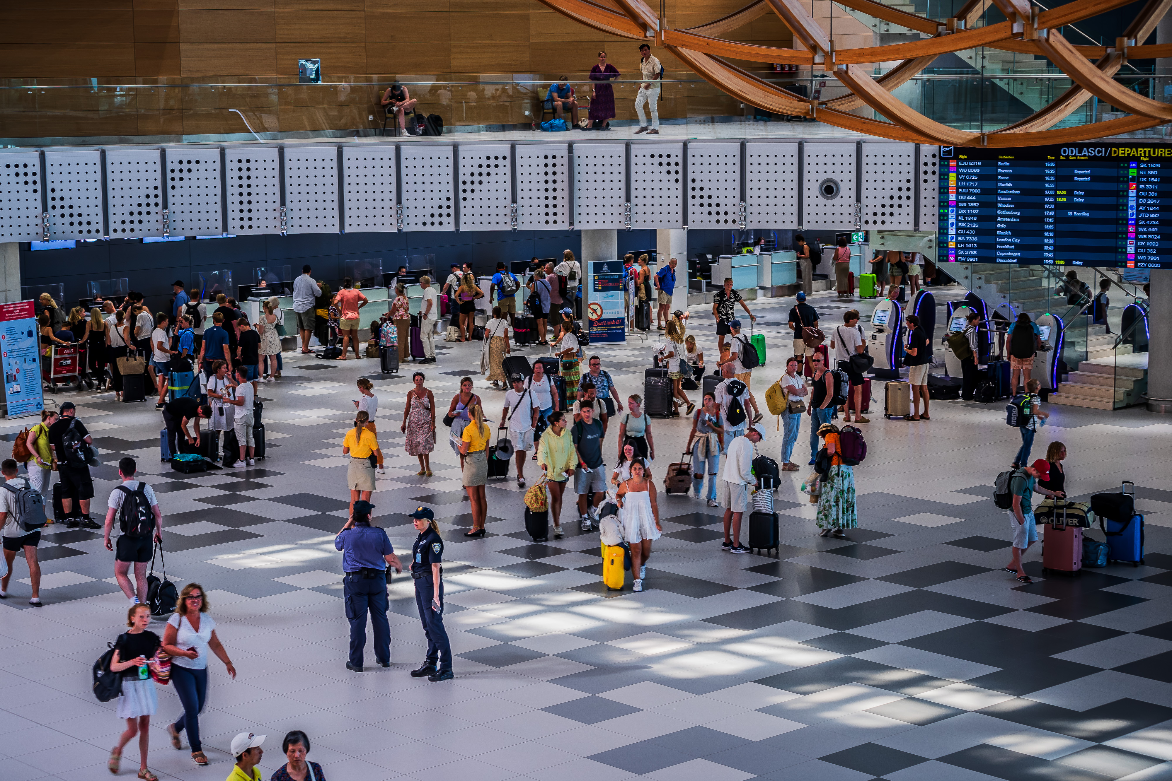 Gužve u Zračnoj luci Split