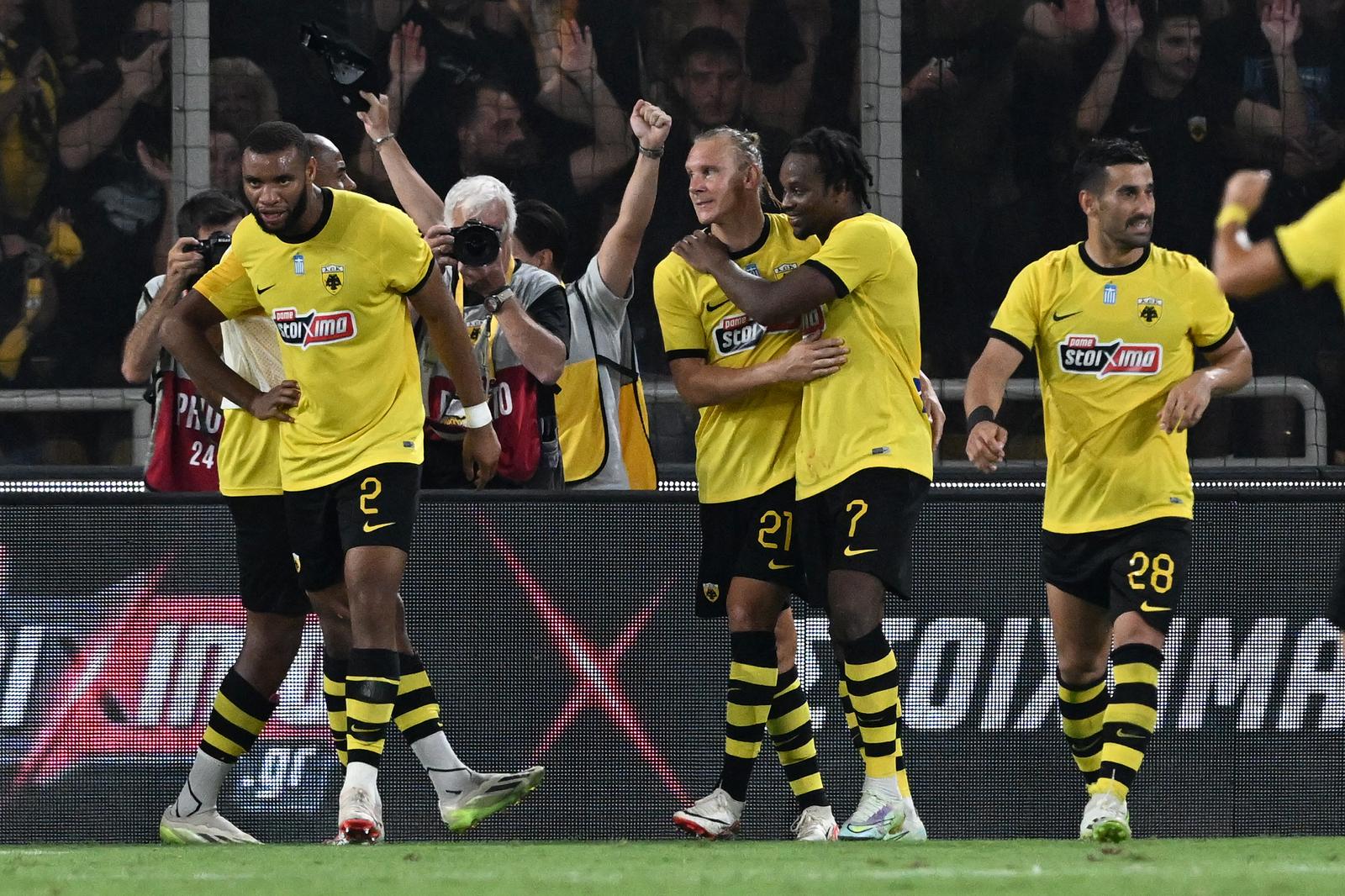 Atena: Utakmica AEK i Dinamo u 3. pretkolu UEFA Lige prvaka