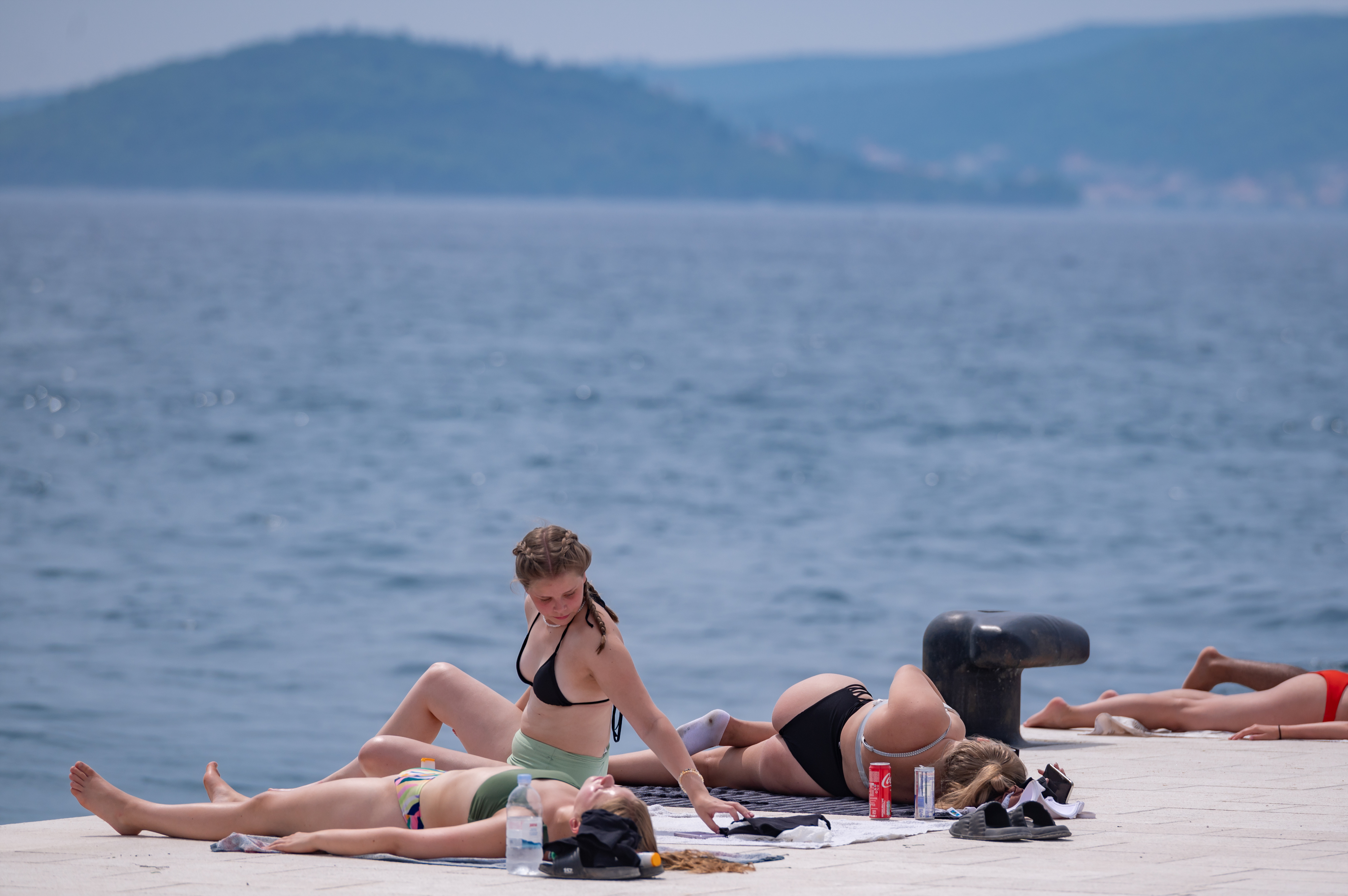 Zadar: Velik broj turista obilazi grad