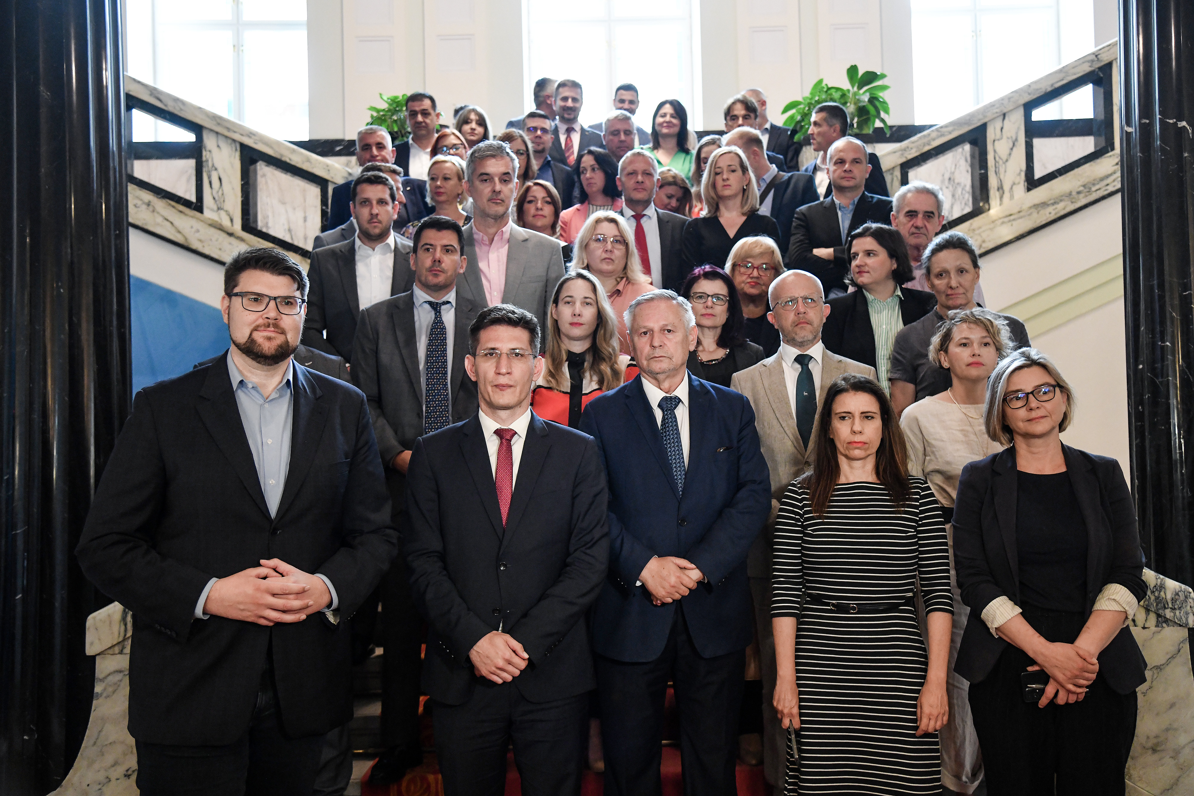 Zagreb: Oporbeni zastupnici dali su izjavu nakon glasovanja u Saboru