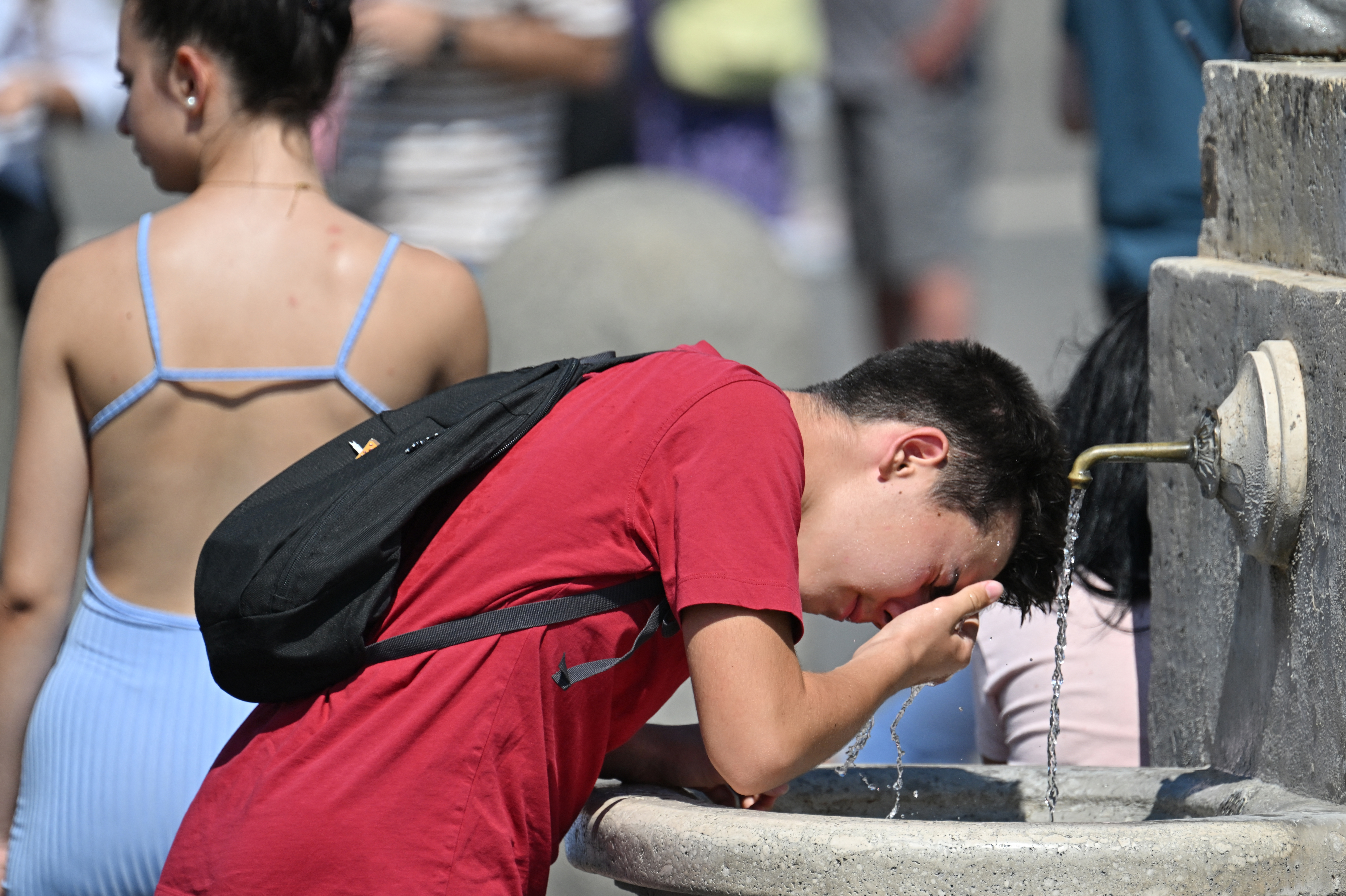 VATICAN-RELIGION-POPE-ANGELUS-HEATWAVE