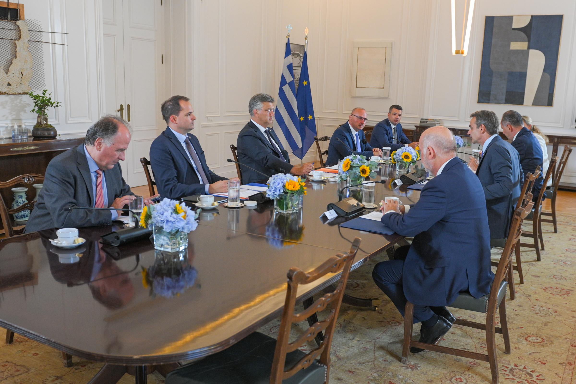 andrej plenković, Kyriakos Mitsotakis