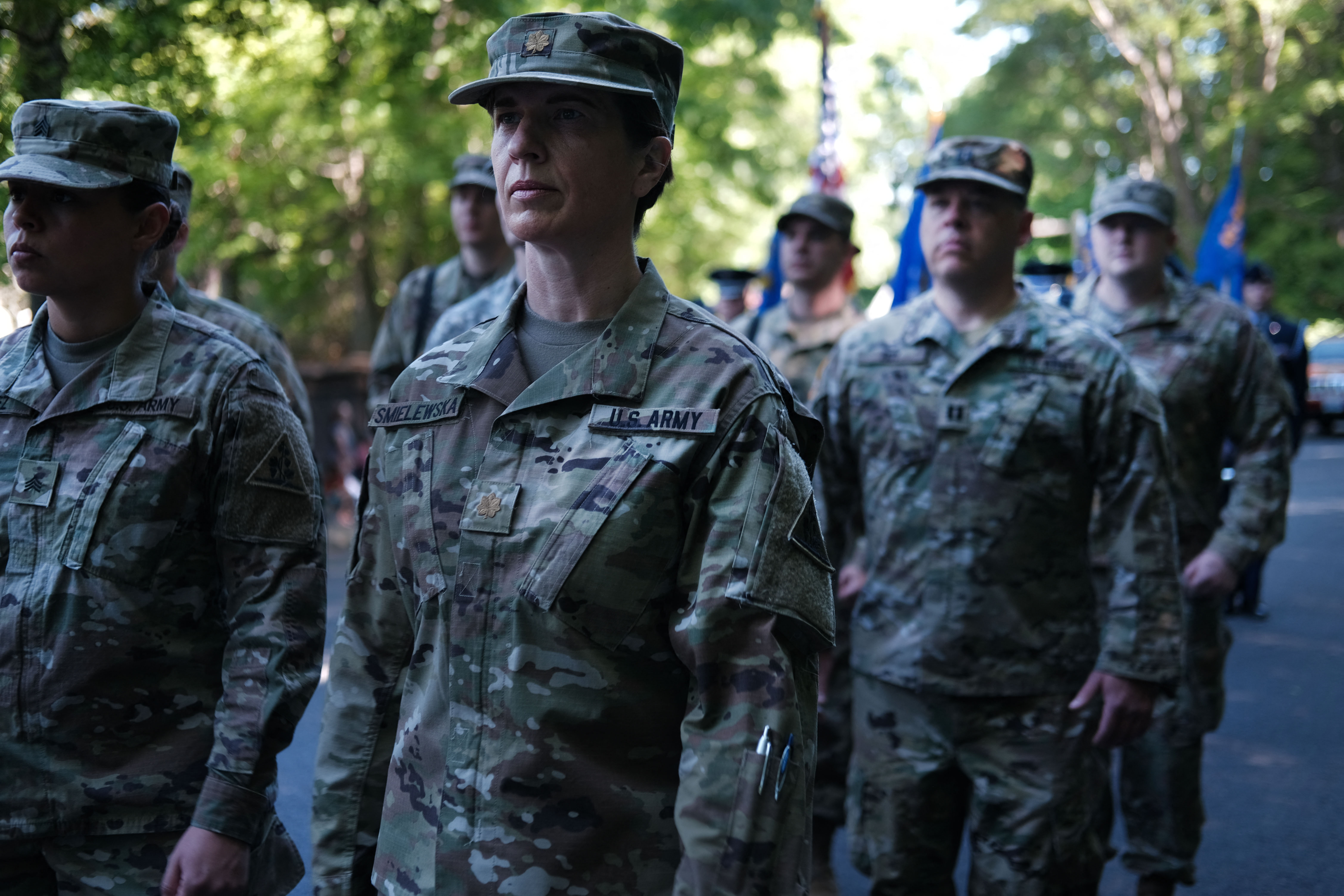 Memorial Day Parade Held In Naugatuck, Connecticut