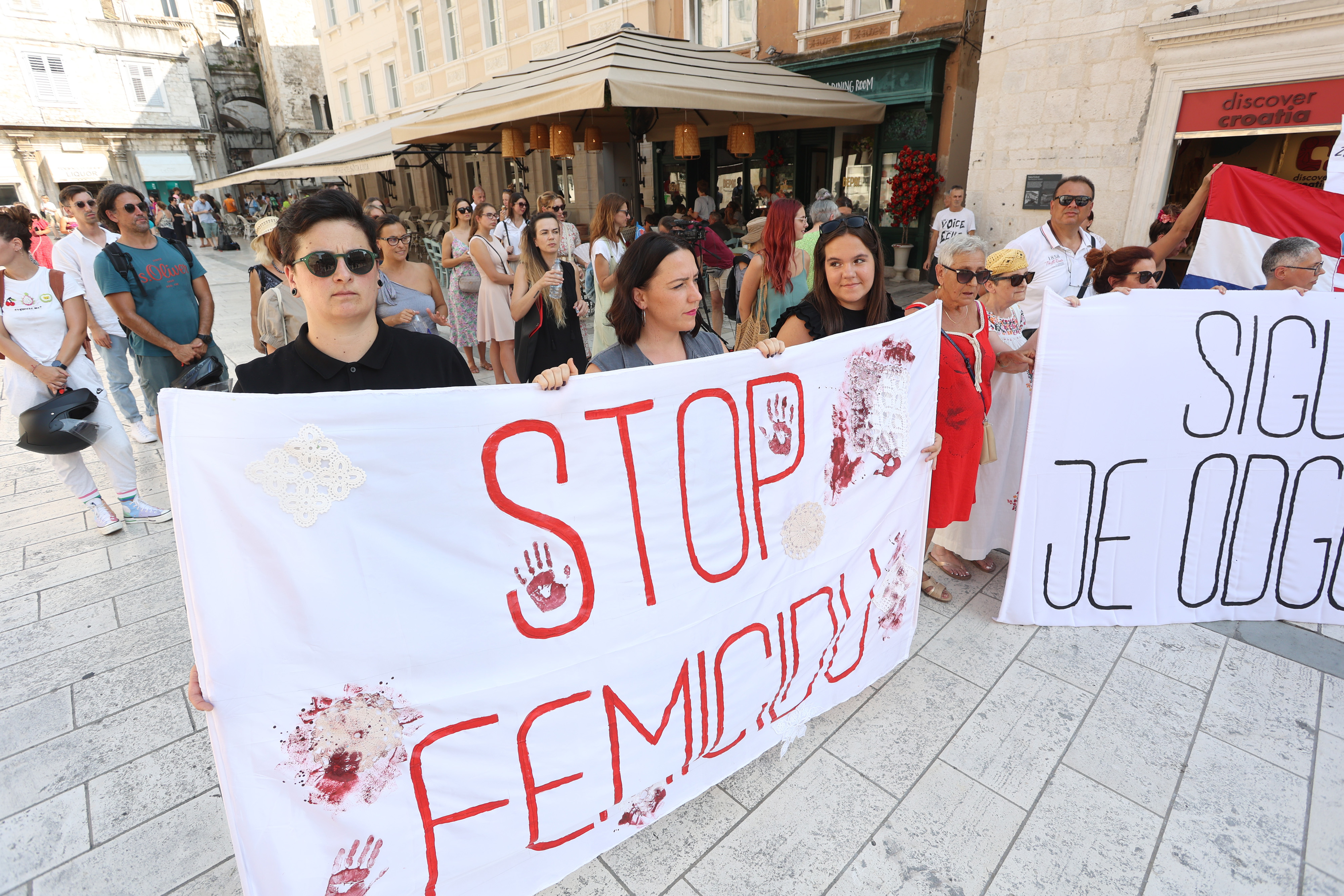 Split: Udruga žena "Domine" organizirala skup podržke zlostavljanim ženama