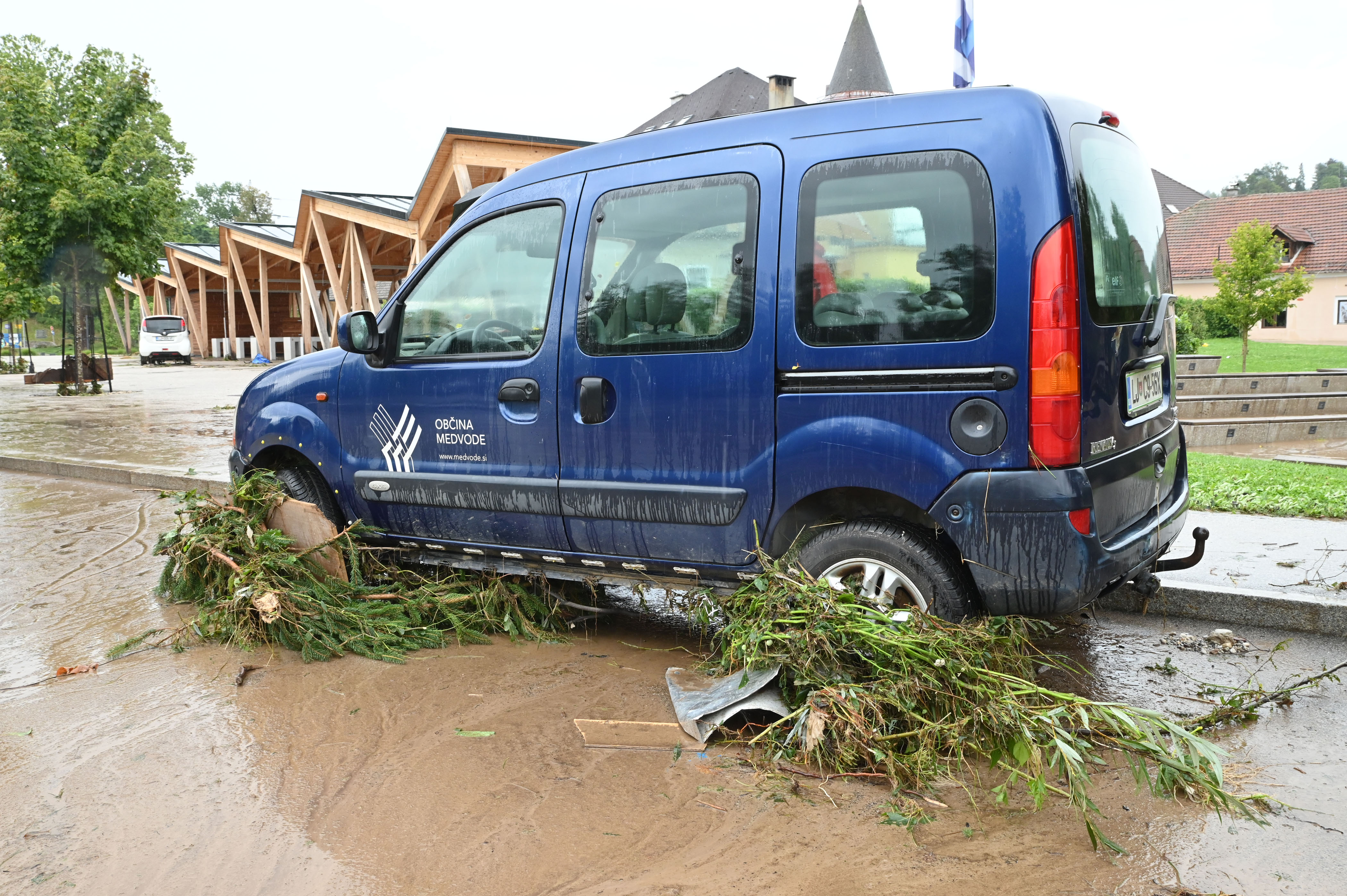 Posljedice velikih poplava koje su jučer zadesile Sloveniju