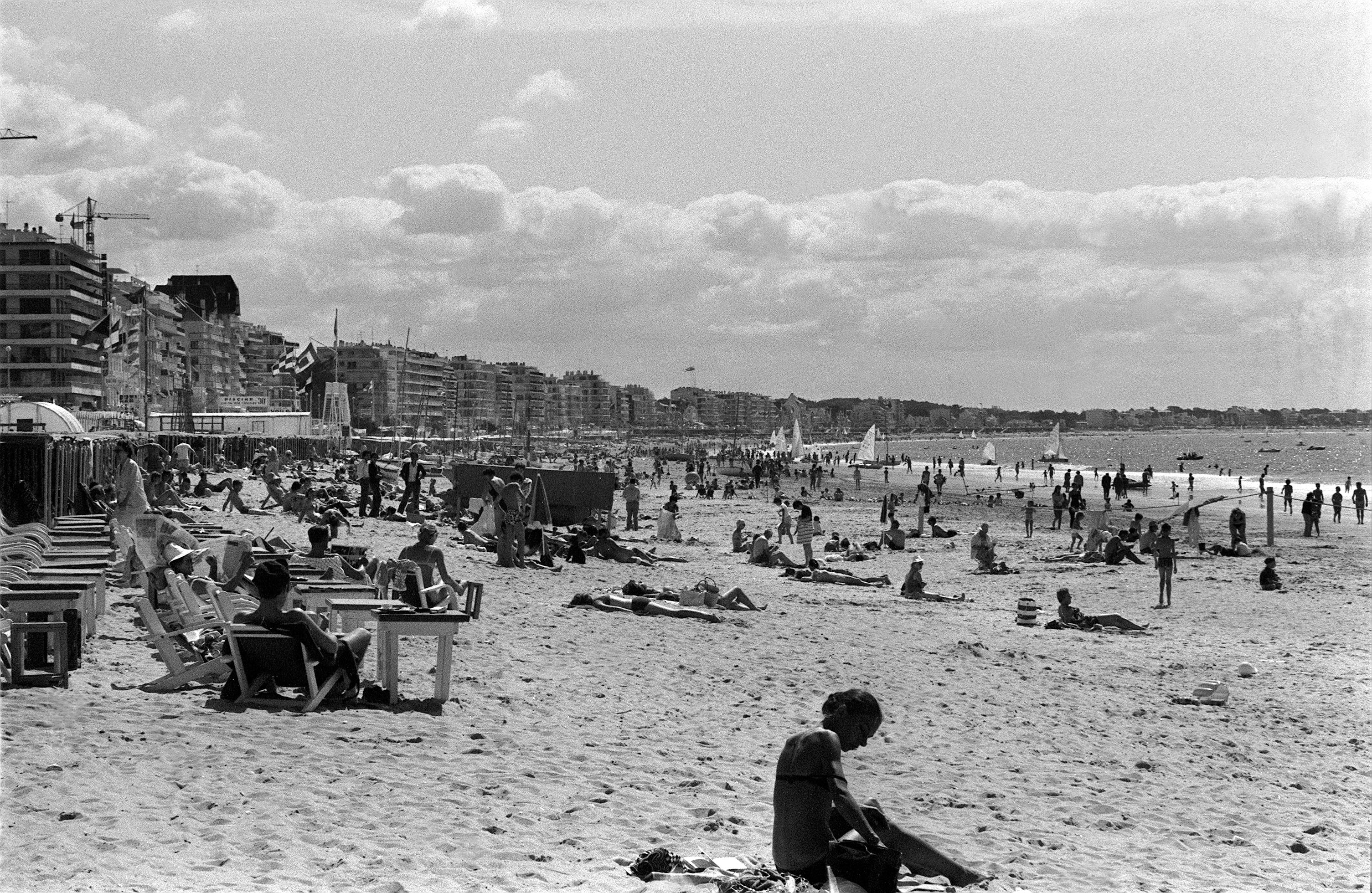 FRANCE-TOURISME-PLAGE-LA BAULE, plaža, sedamdesete, prošlost