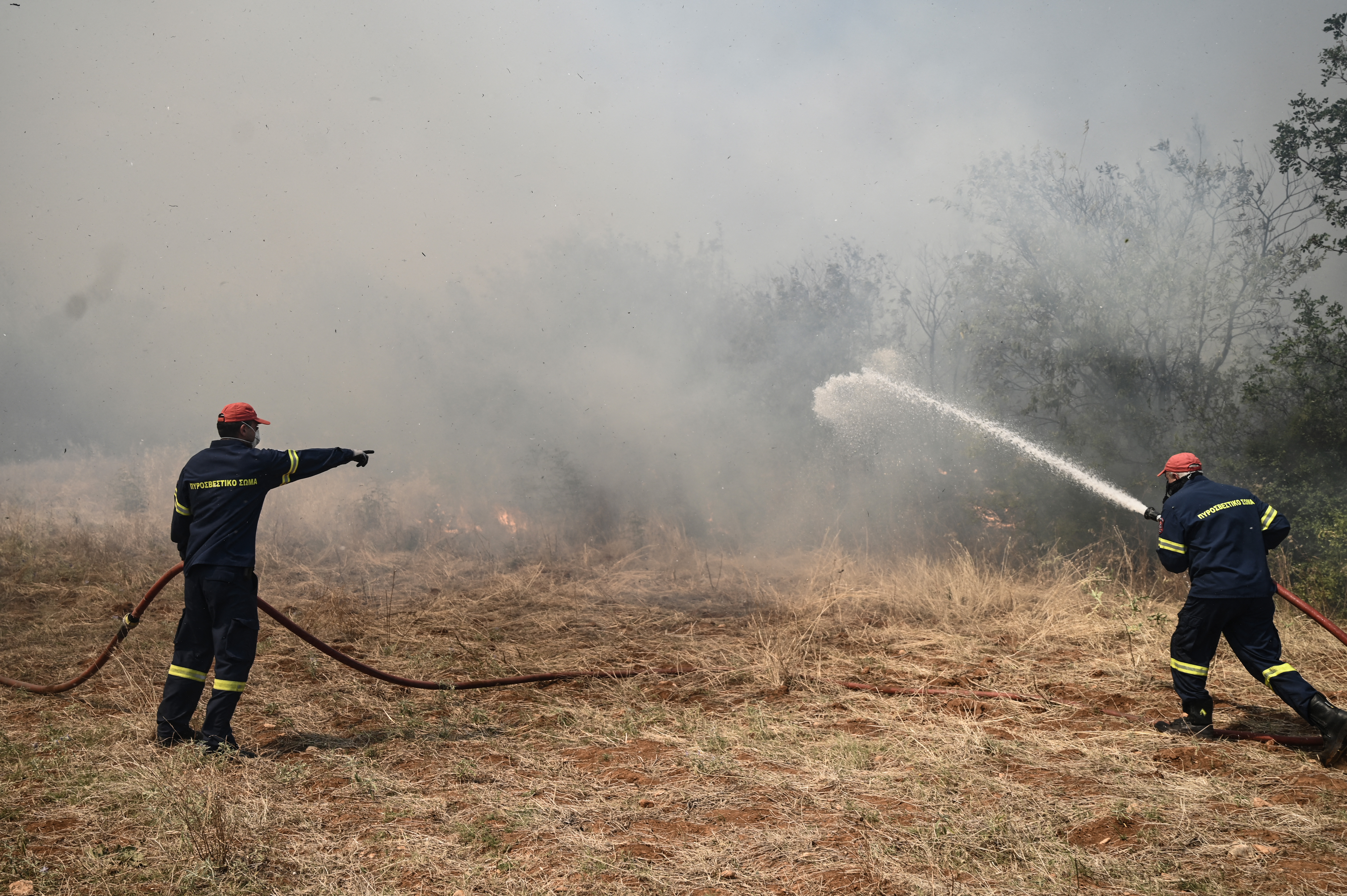 GREECE-FIRE-ENVIRONMENT-CLIMATE-WEATHER