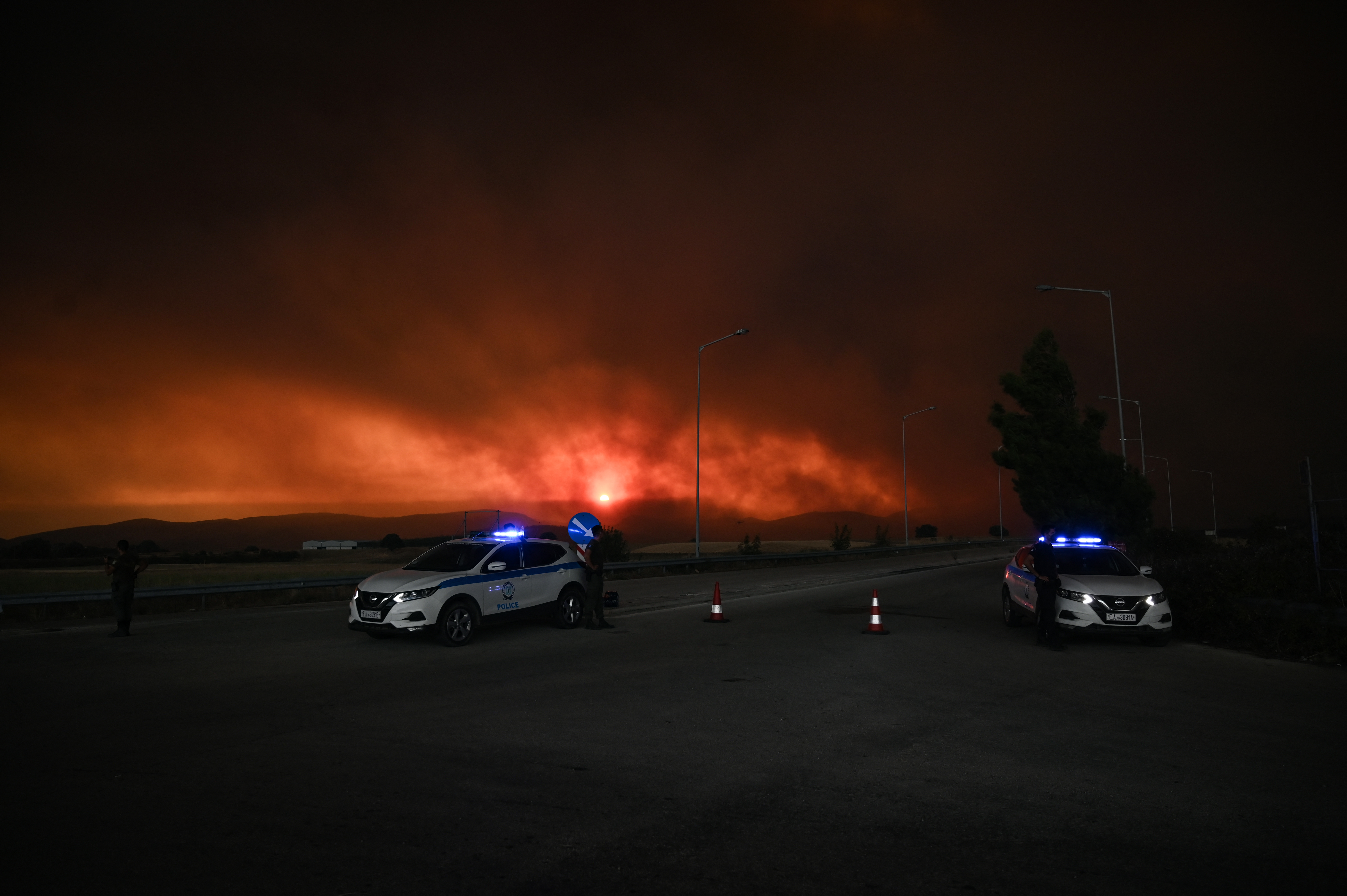 GREECE-FIRE-ENVIRONMENT-CLIMATE-WEATHER