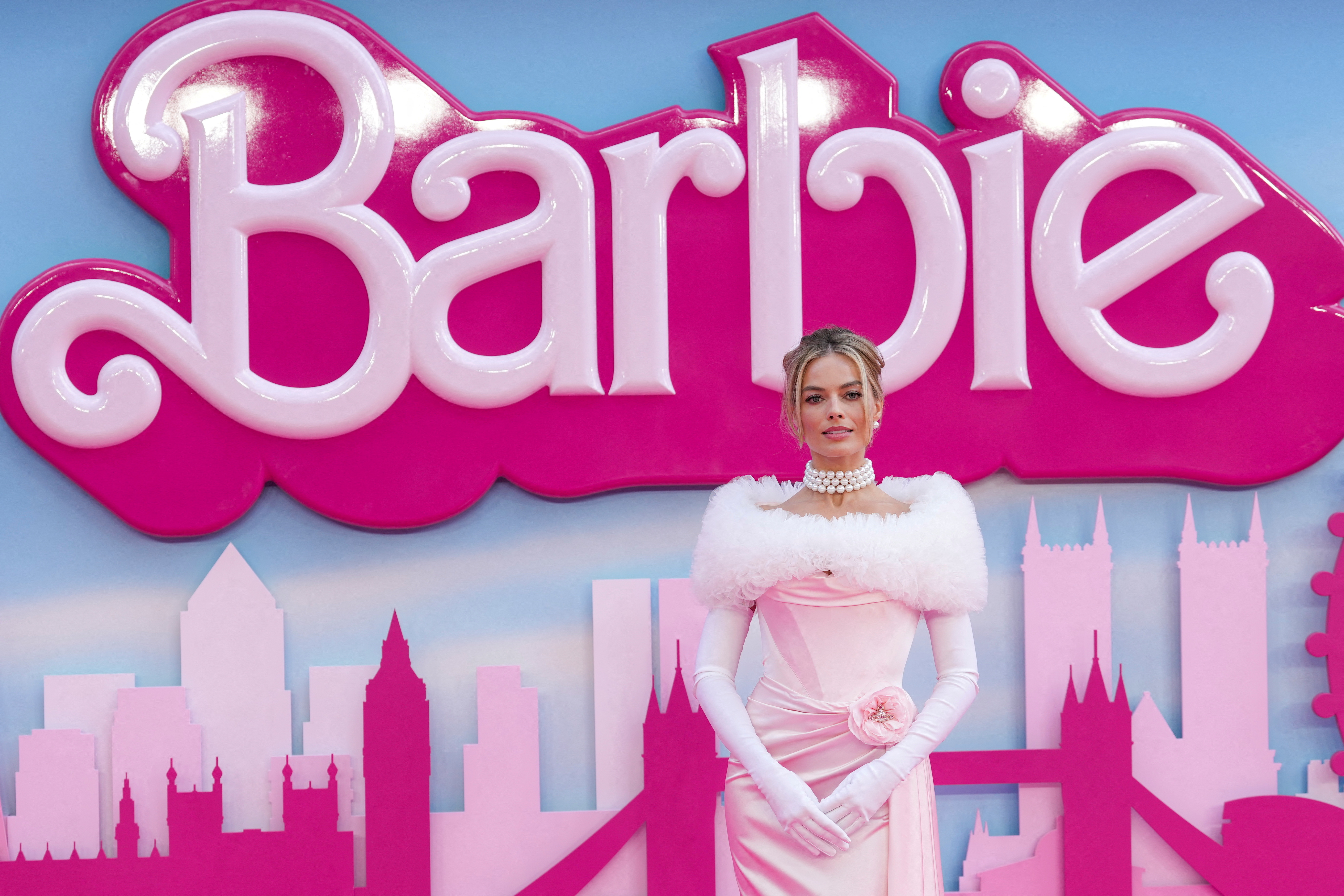 Premiere of "Barbie" in London