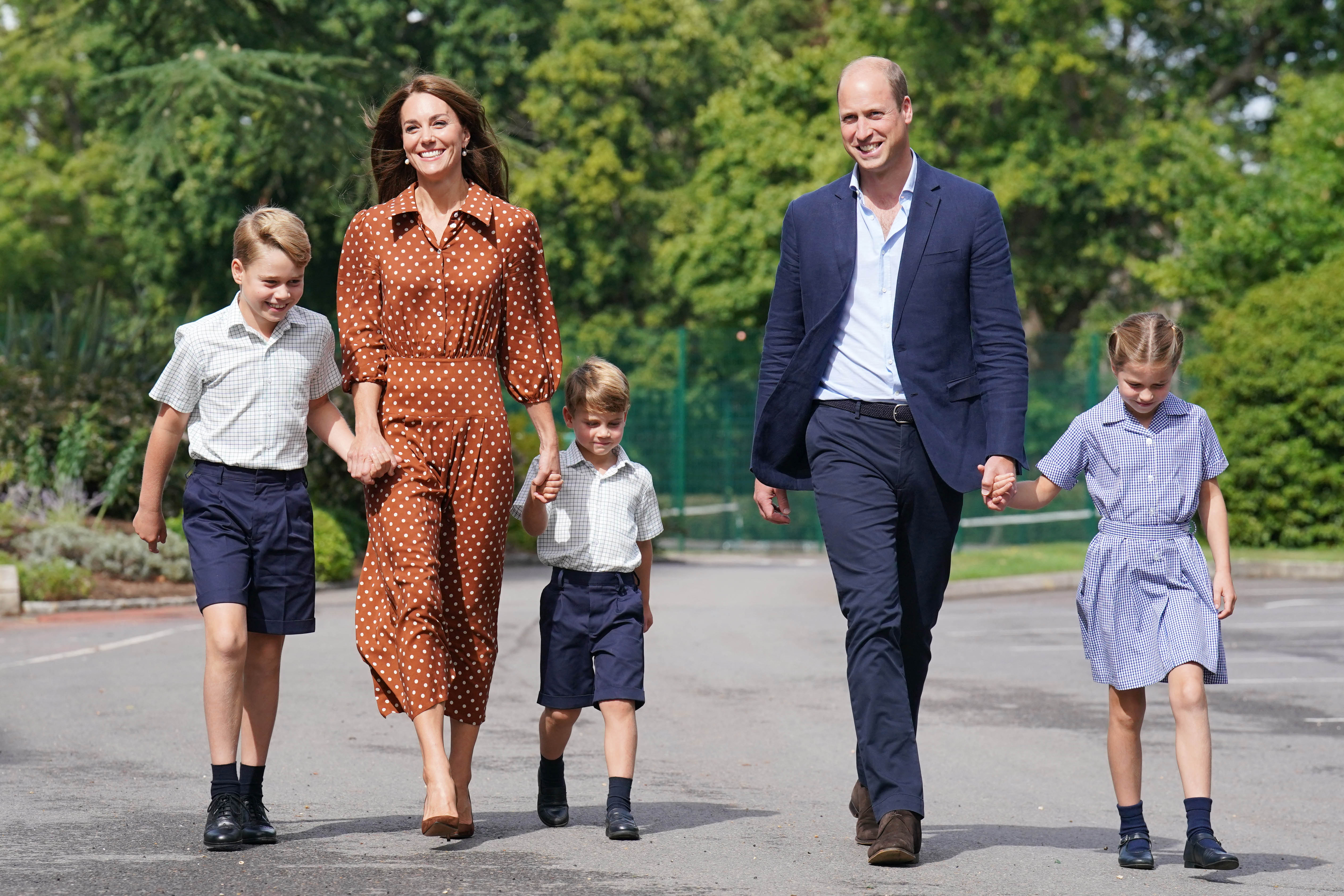 princ william, kate midlleton, princ george, princeza charlotte, princ louis