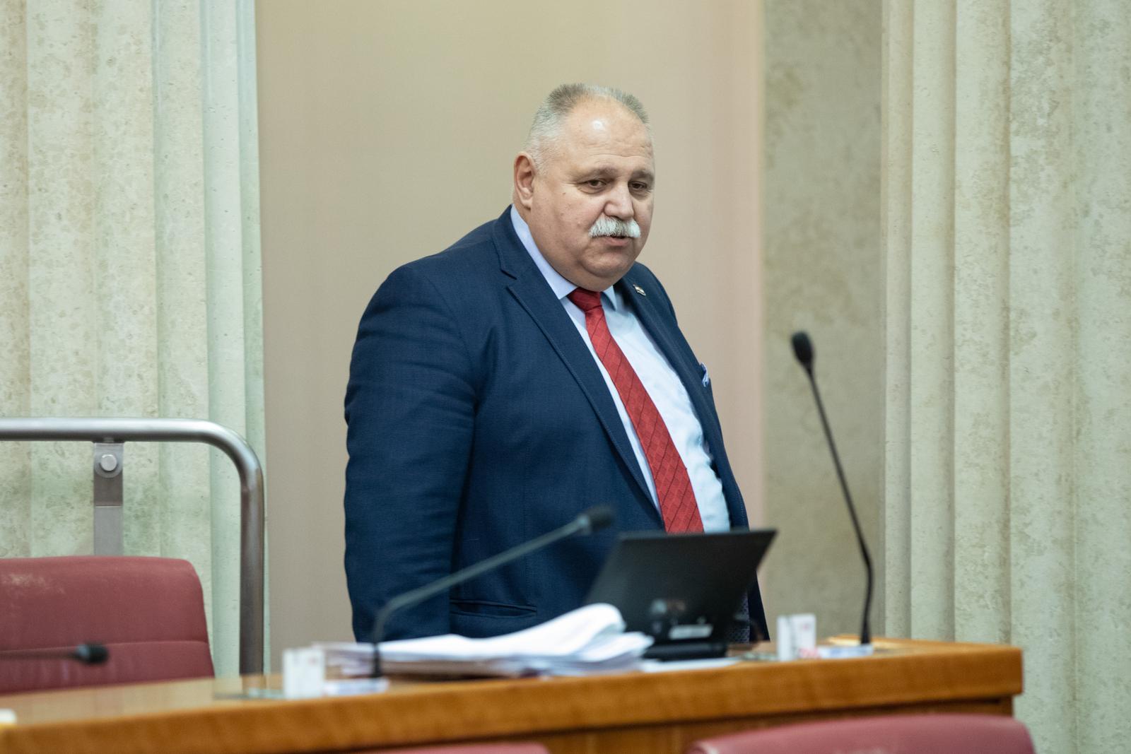 Zagreb: Nastavak 16. sjednice Hrvatskog sabora