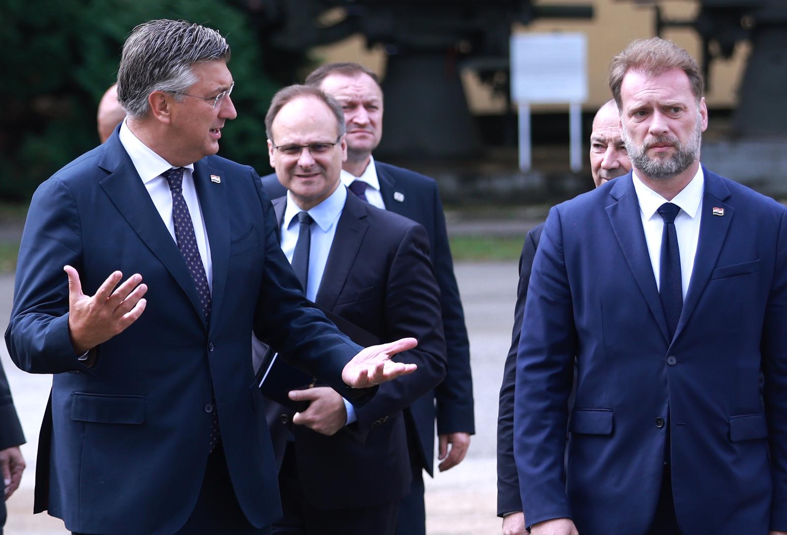 Zagreb: Svečano otvorenje Kongresnog centra na Hrvatskome vojnom učilištu "Dr. Franjo Tuđman"