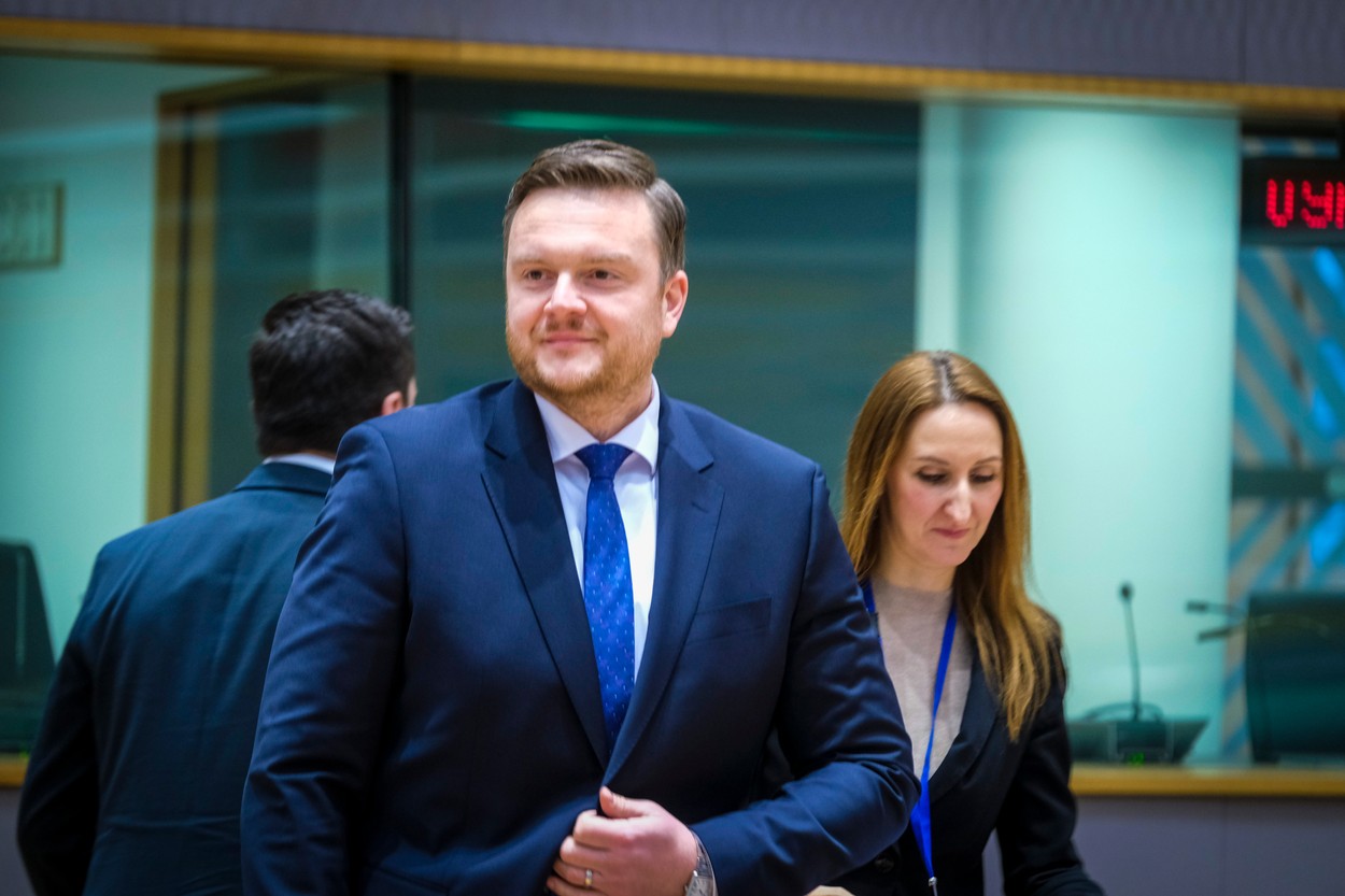 Eurogroup meeting in Brussels