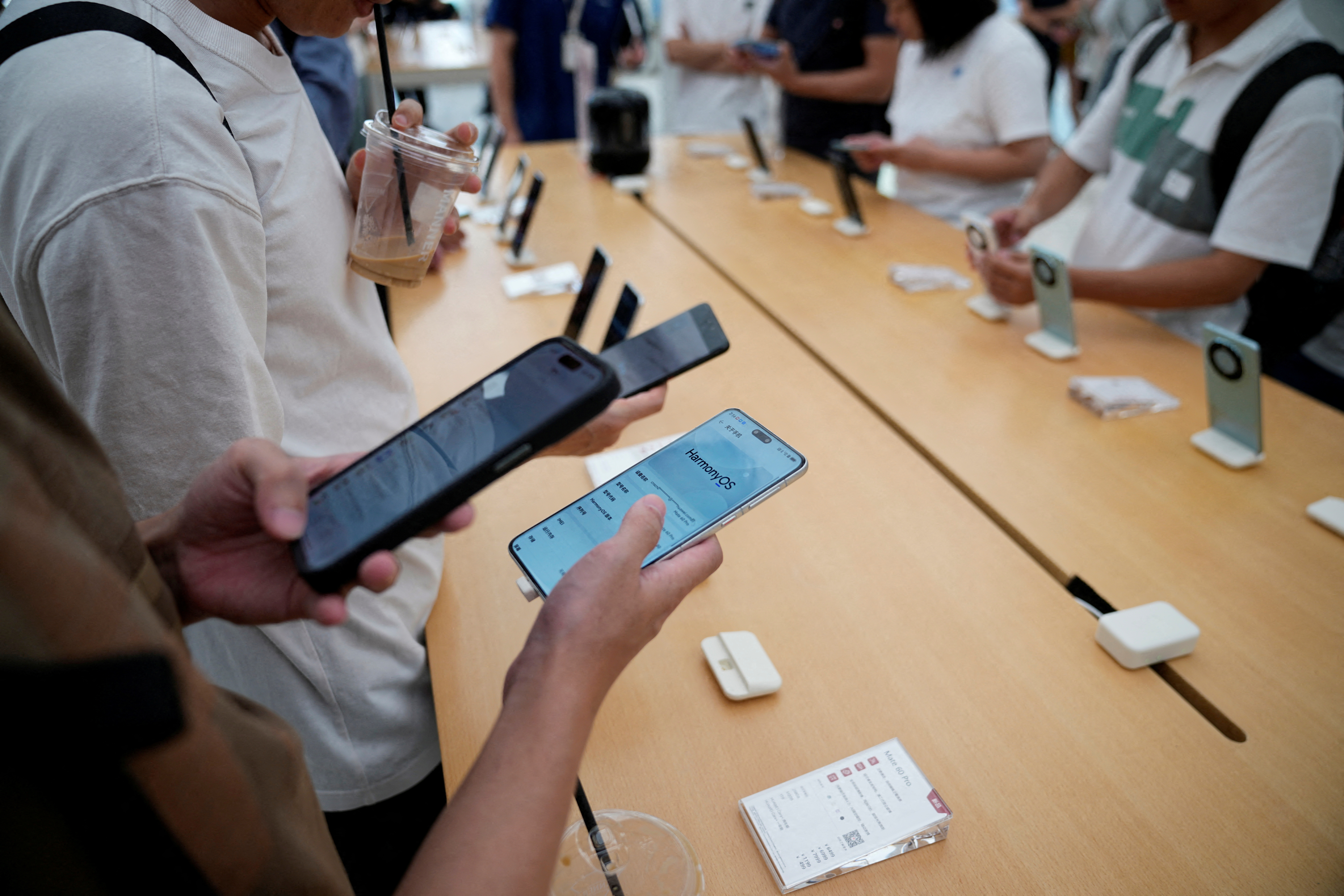 Huawei Mate 60 in Shanghai