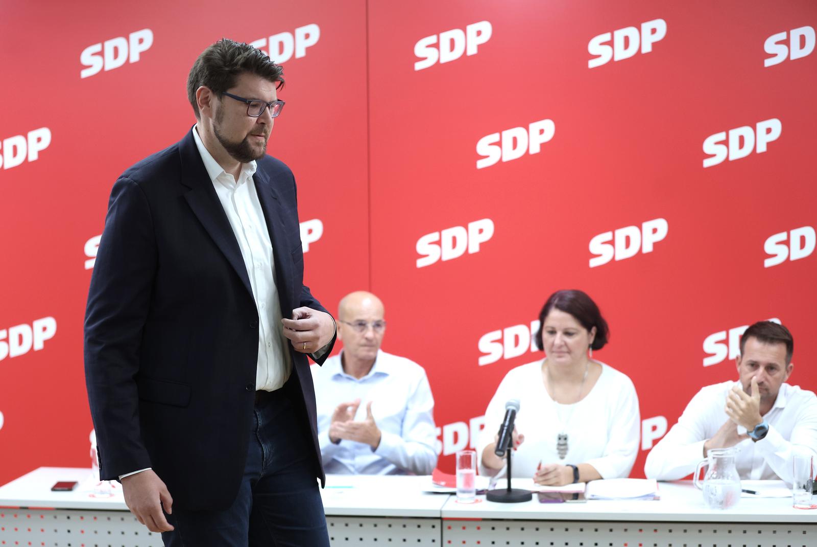 Zagreb: Sjednica Glavnog odbora SDP-a