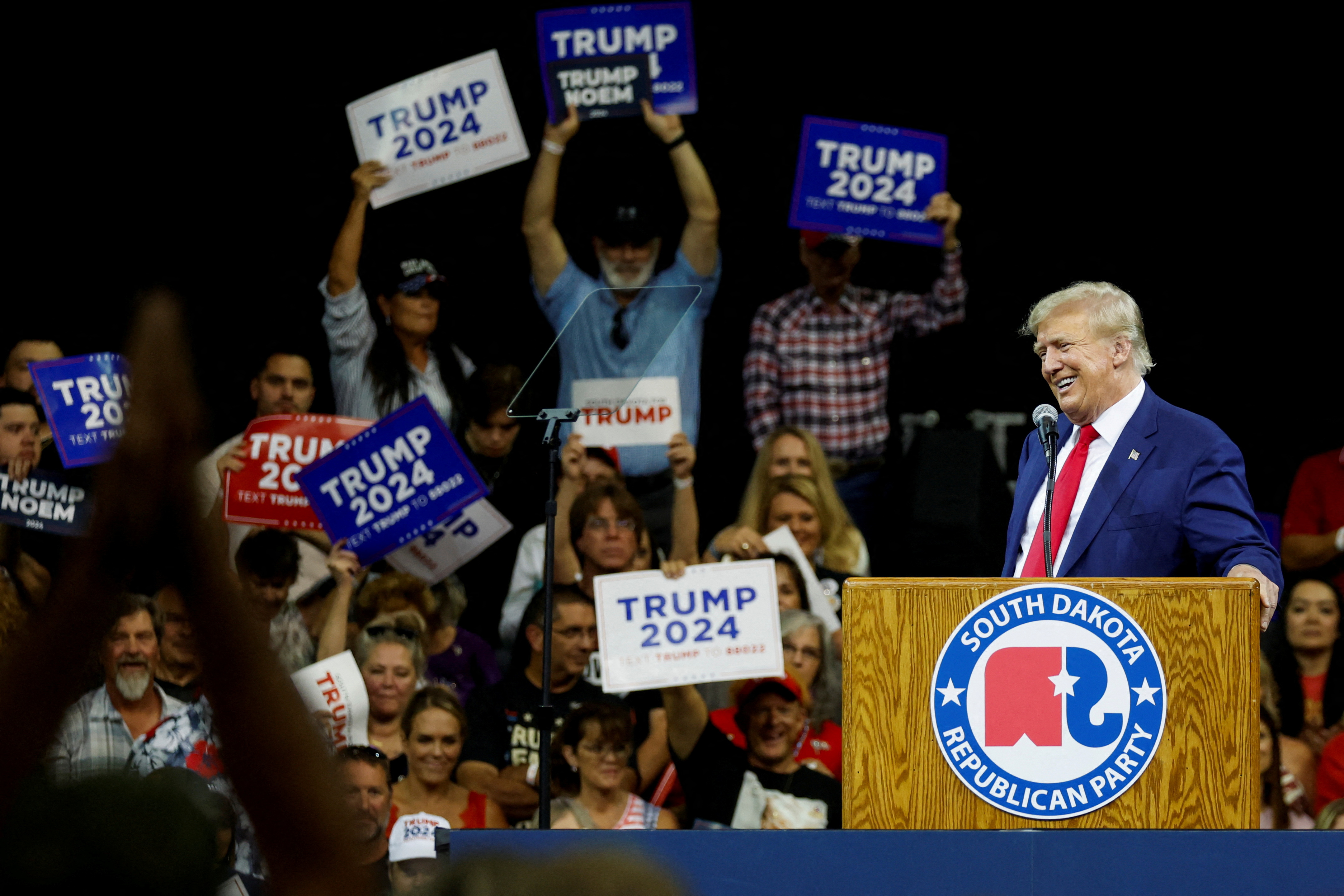 South Dakota Republican party rally in Rapid City