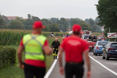 Aereo delle Frecce Tricolori si schianta all'aeroporto Sandro Pertini di Caselle Torinese