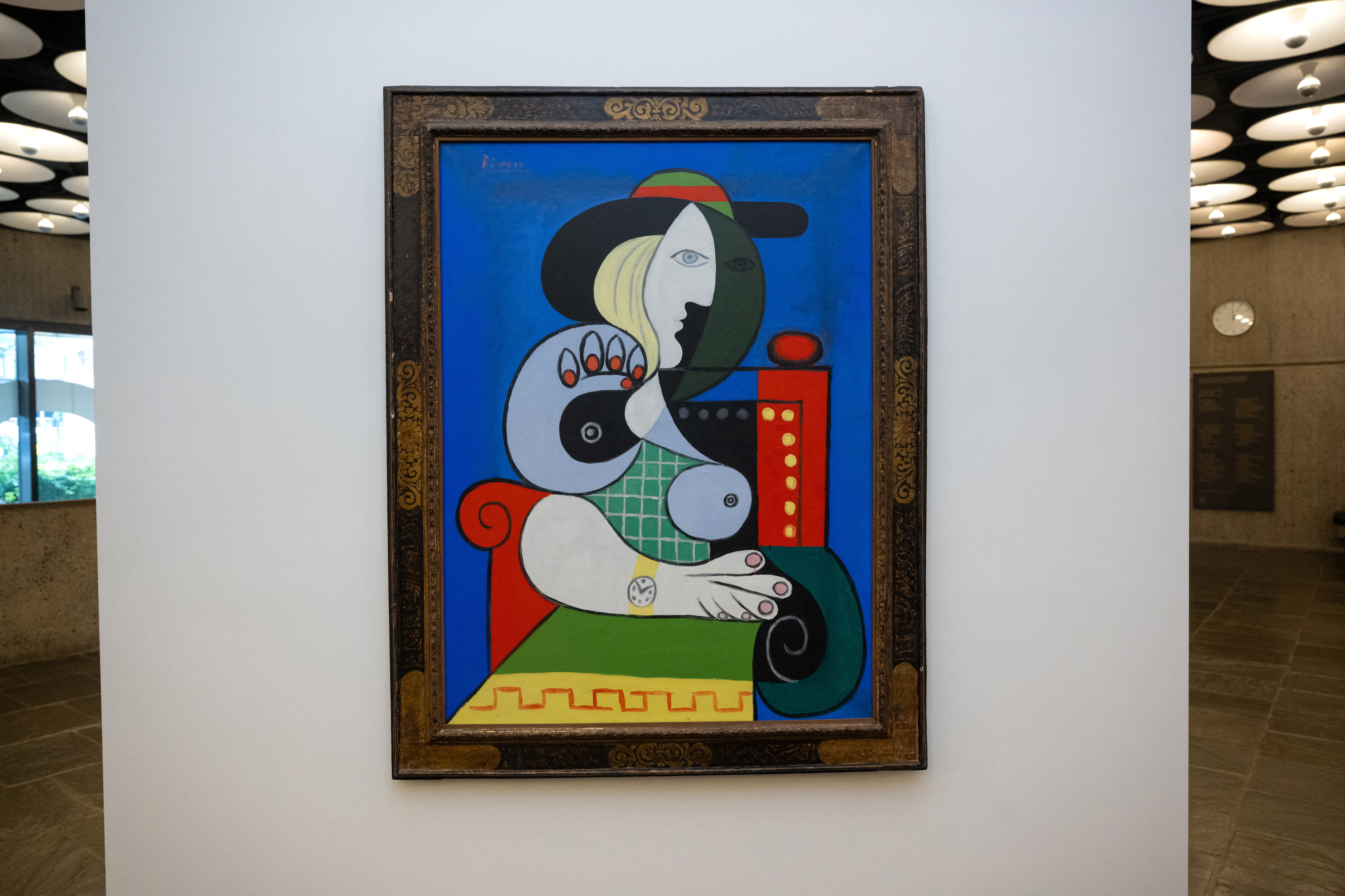 Picasso, Femme à la montre, slika