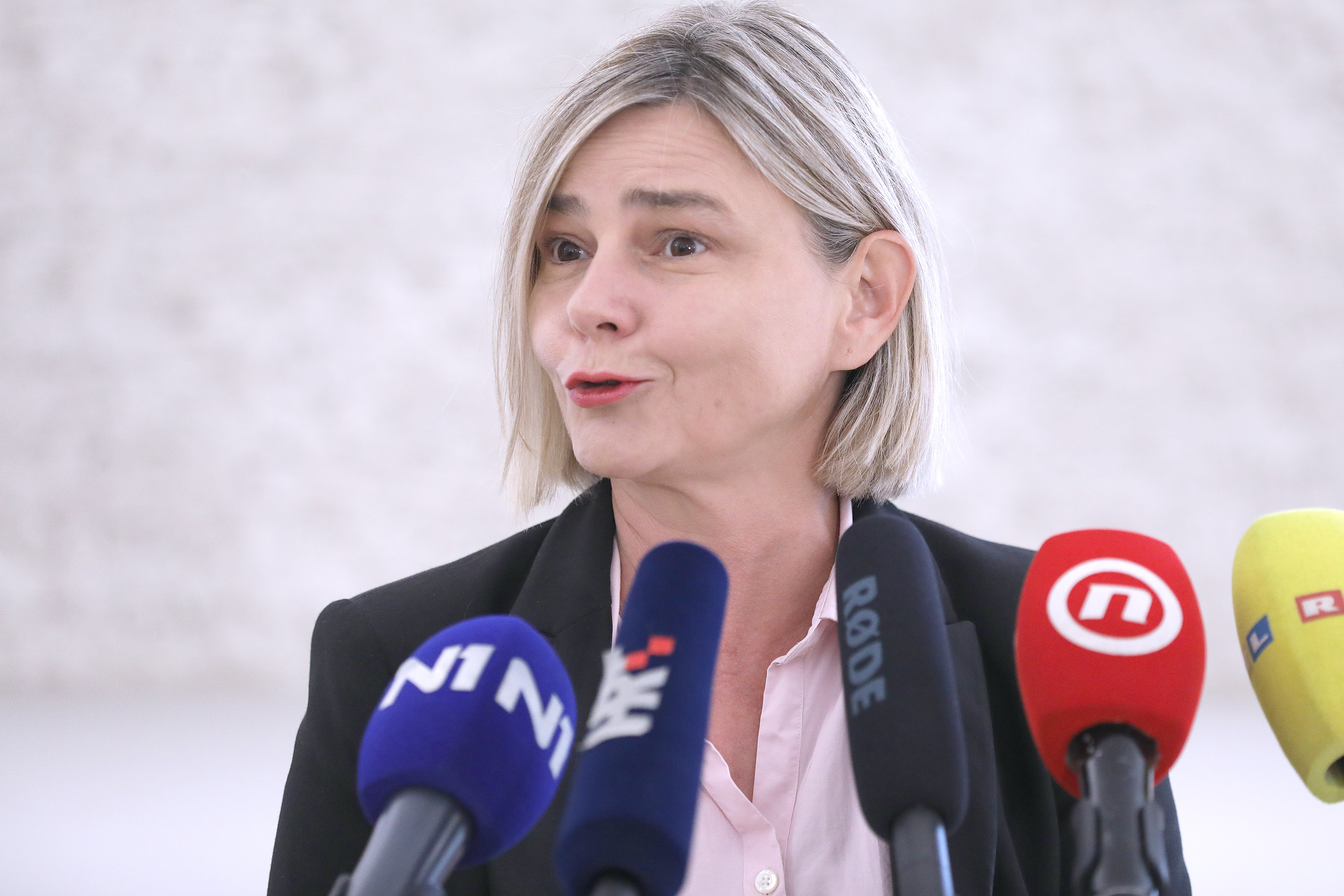 Zagreb: Sandra Bencic o aktualnim temama