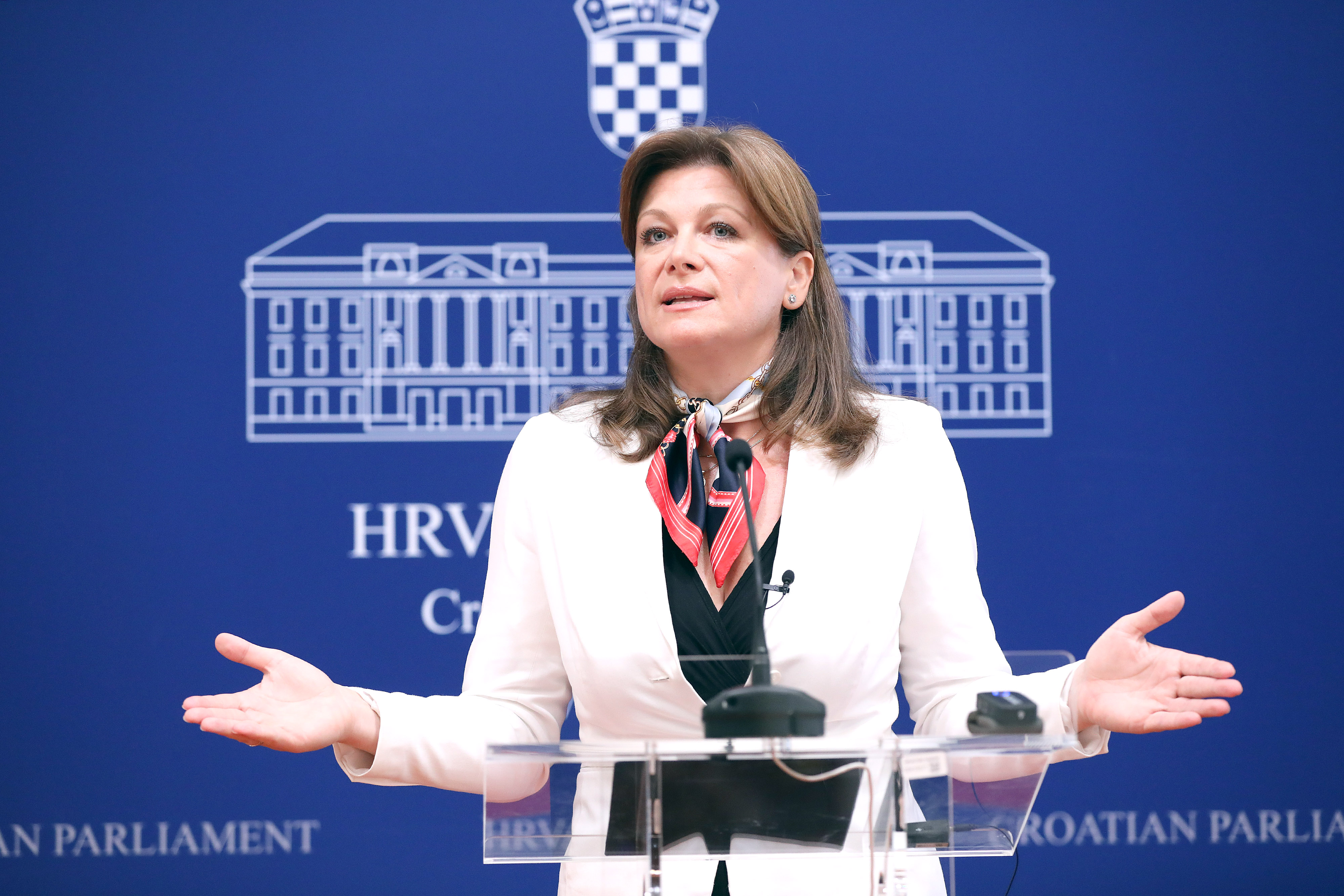 Zagreb: Karolina Vidović Krišto dopunila kaznenu prijavu protiv Plenkovića i Vujnovca