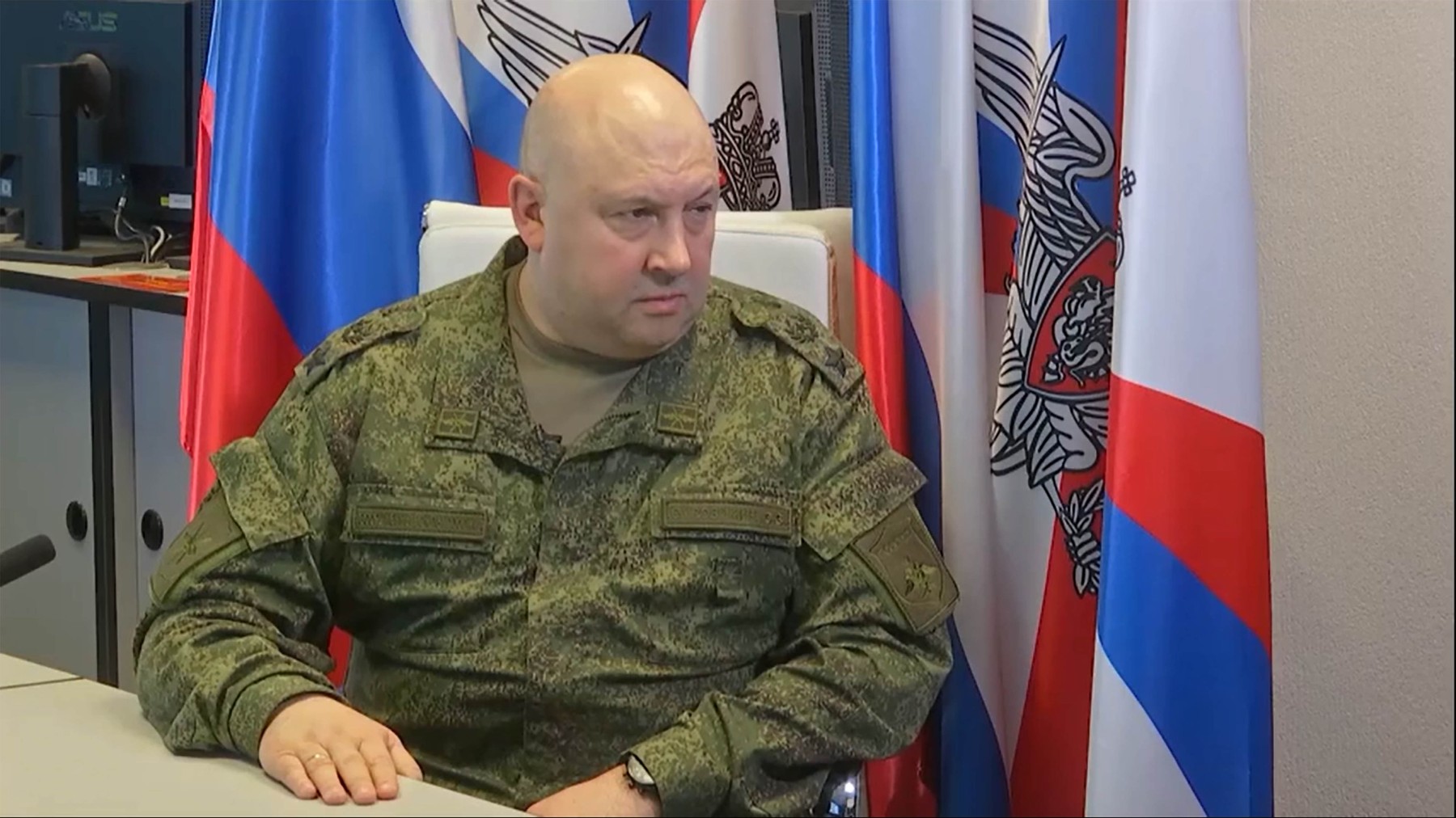 Sergei Surovikin, Russian army general, commander in Ukraine.