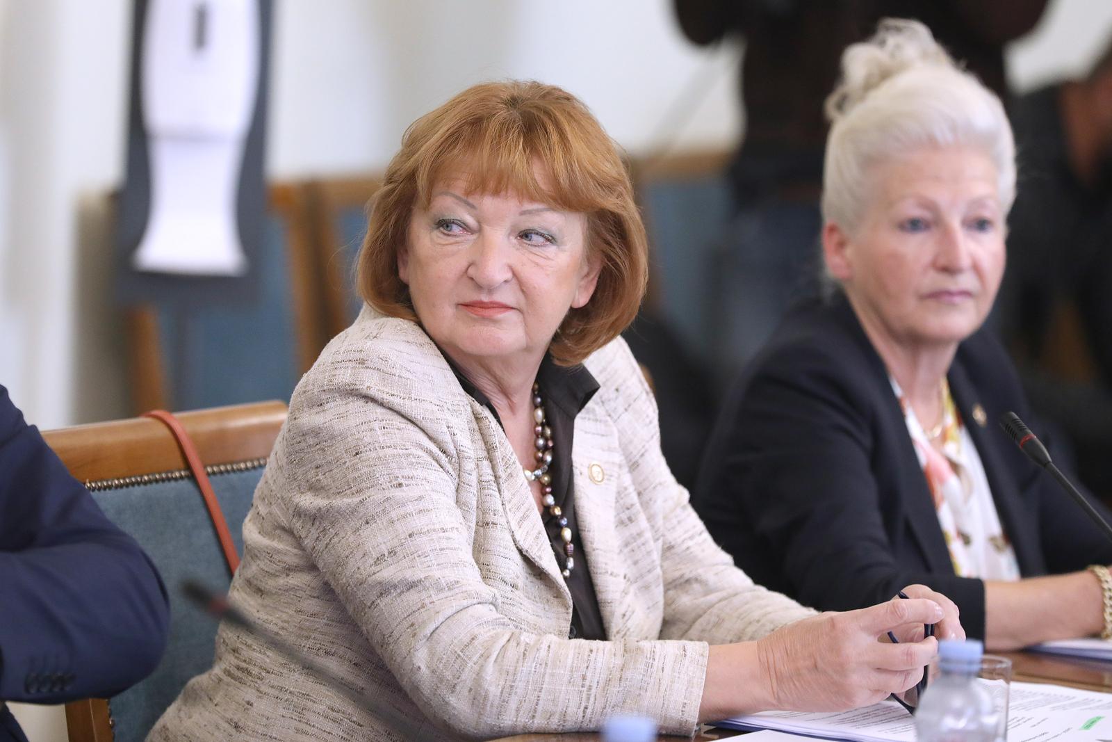Zagreb: Zlata Hrvoj Šipek pred saborskim Odborom za pravosuđe