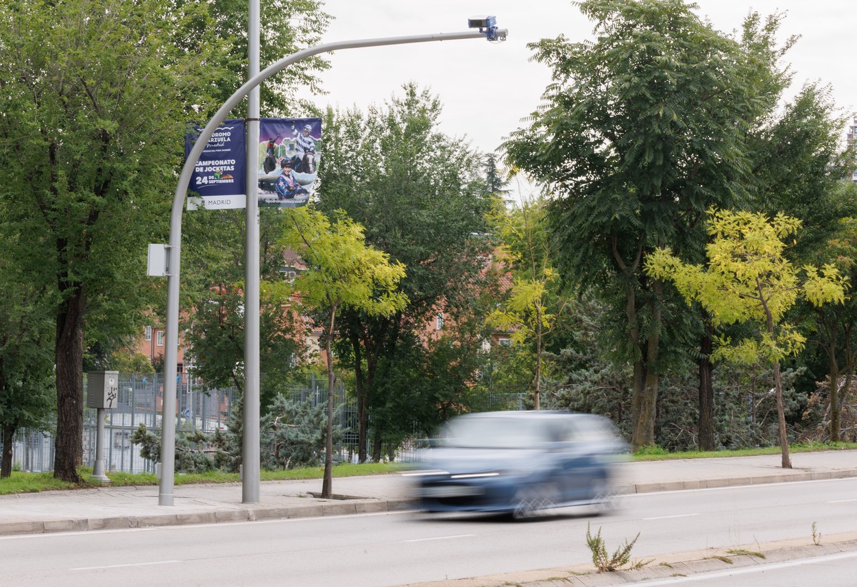 Madrid activates today its longest stretch radar in Sinesio Delgado Street