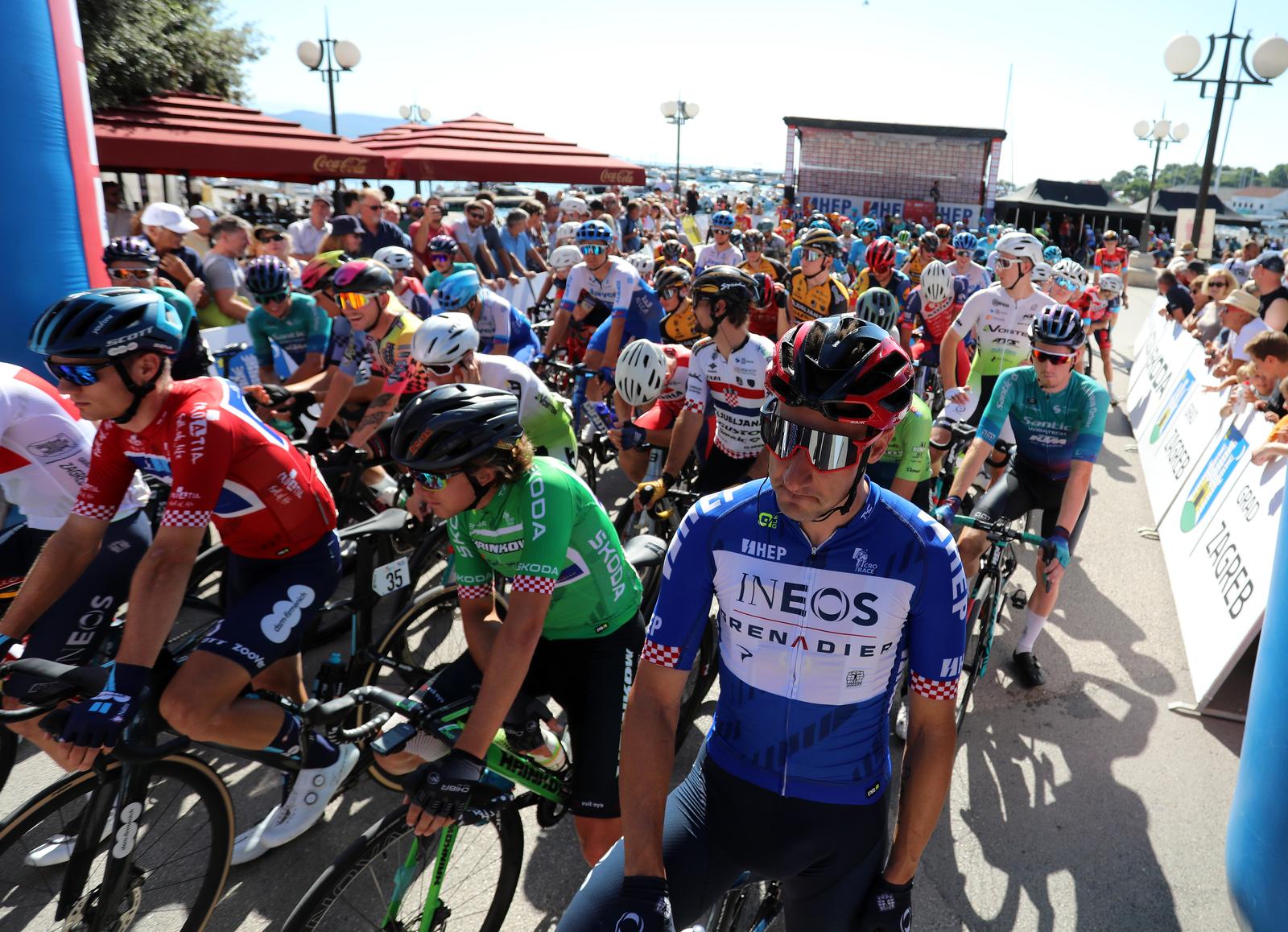 Krk: Start 4. etape biciklističke utrke Cro Race