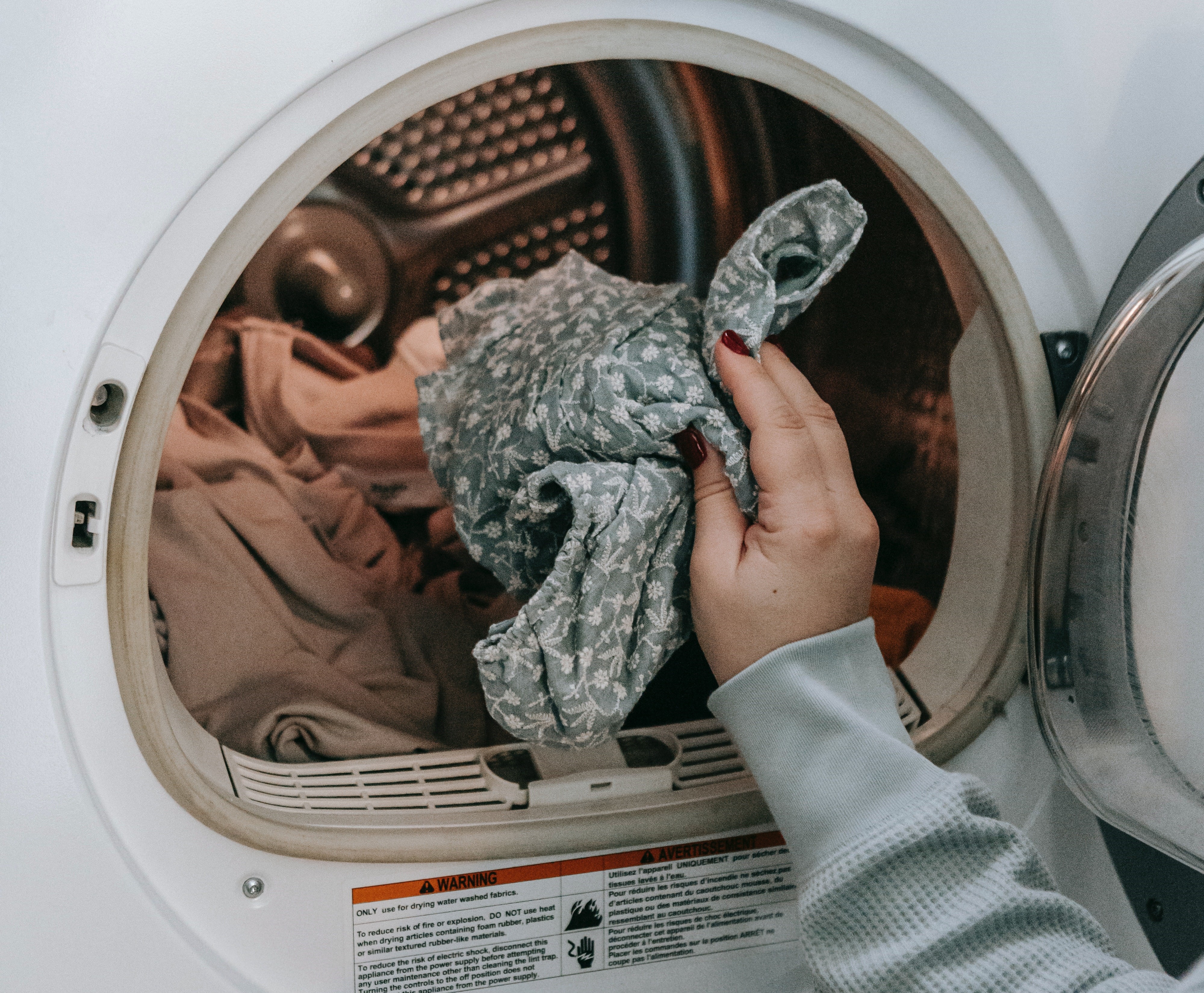 veš mašina, rublje