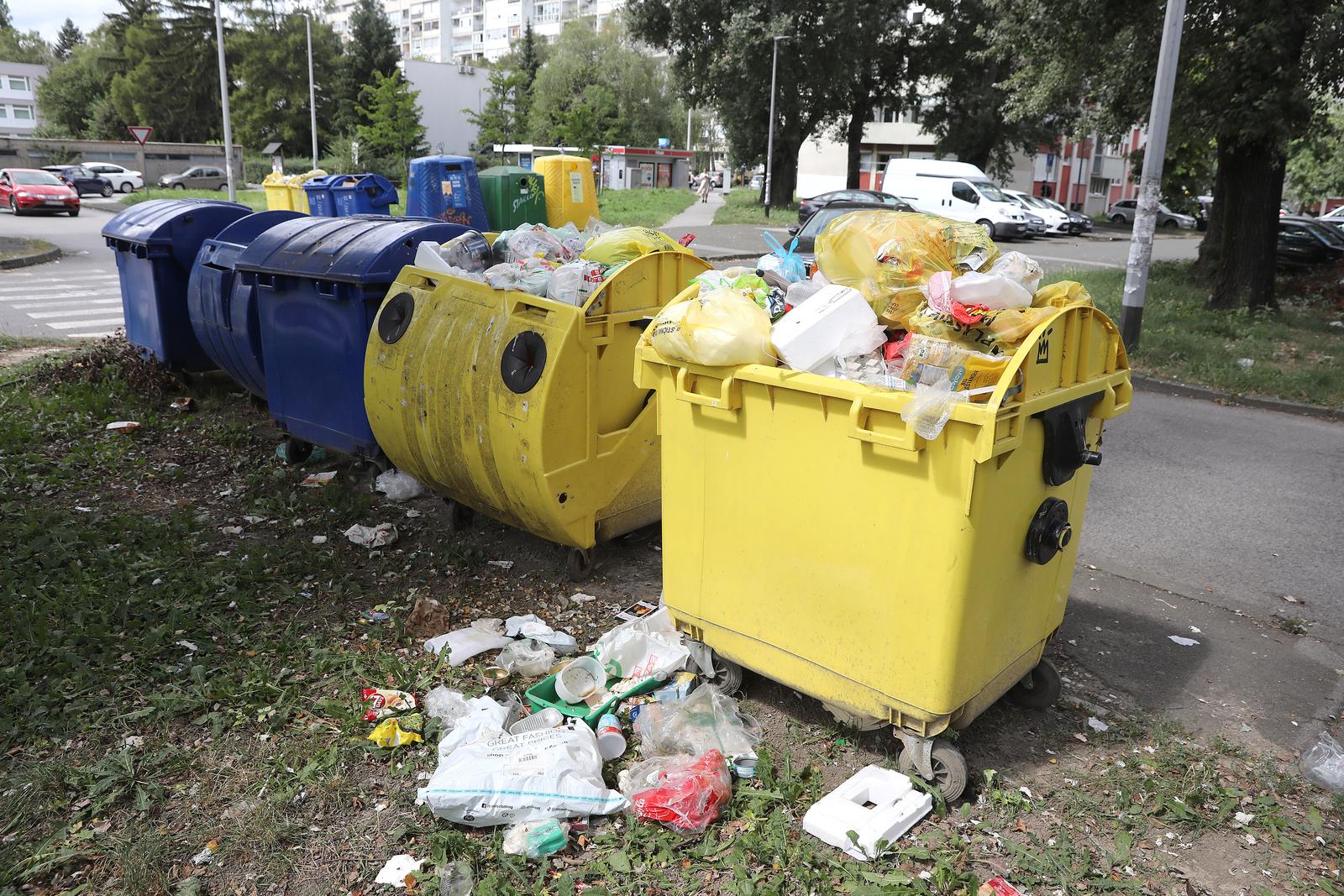Zagreb:  Ulica sa najviše kontejnera u gradu