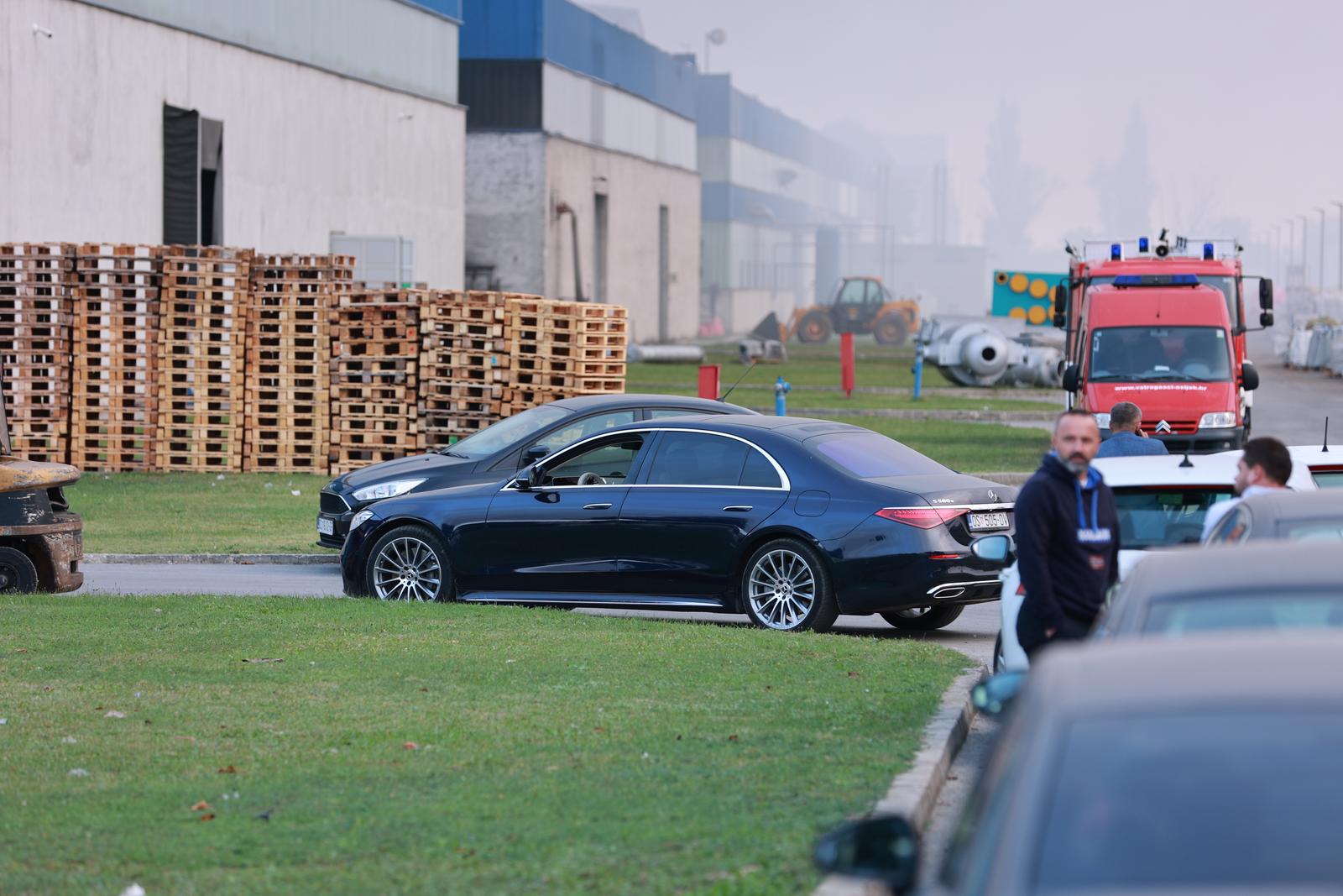 Osijek: Vlasnik tvrtke Zvonko Bede stigao u krug tvornice