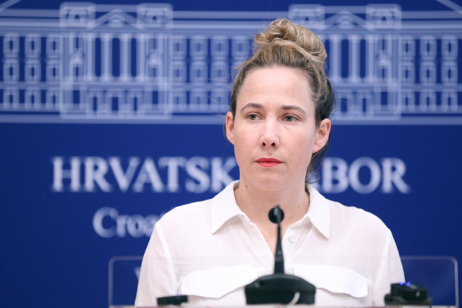 Zagreb: Marija Selak Raspudić o zakonu o izbornim jedinicama