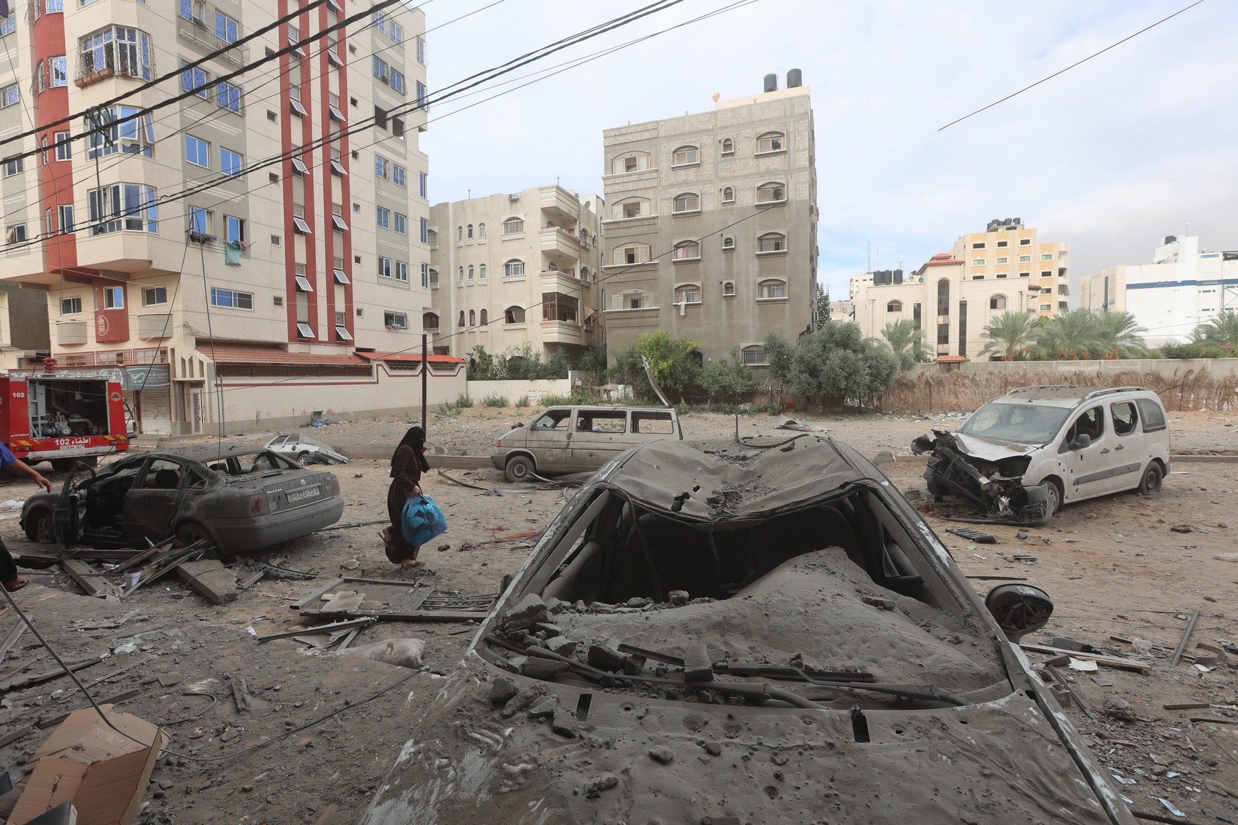 Israel-Palestine Conflict in Gaza, Palestine - 07 Oct 2023