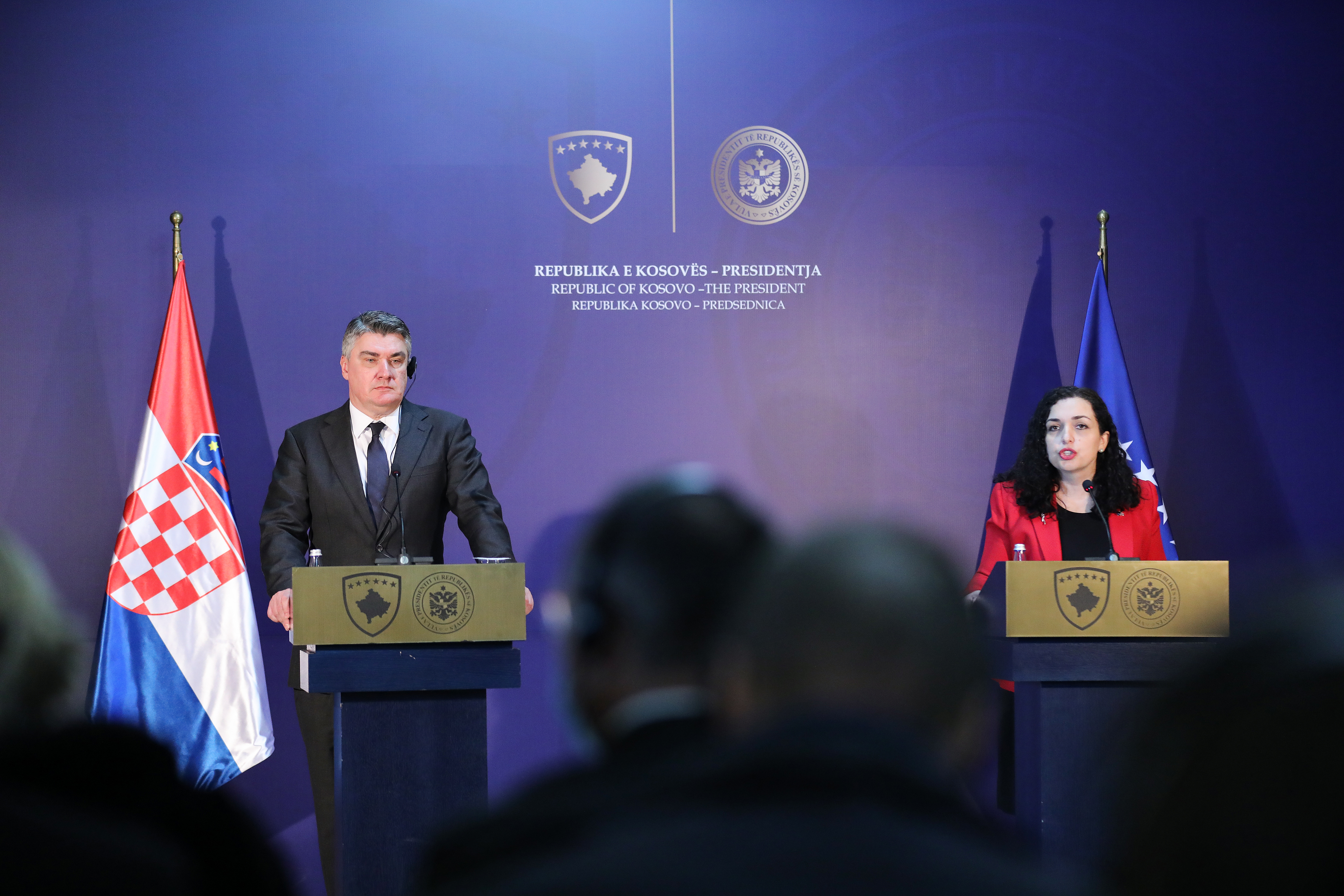 Priština: Osmani i Milanović nakon sastanka dali izjave za medije